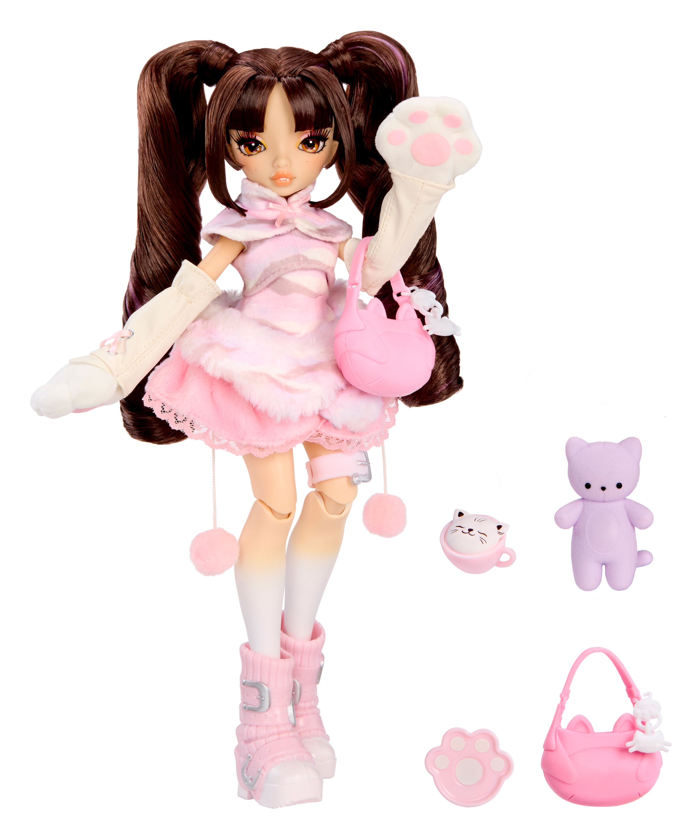 MGA ENTERTAINMENT Anziehpuppe »MirrorMi Fashion Doll - Akiko Kittyama (Cozy)«