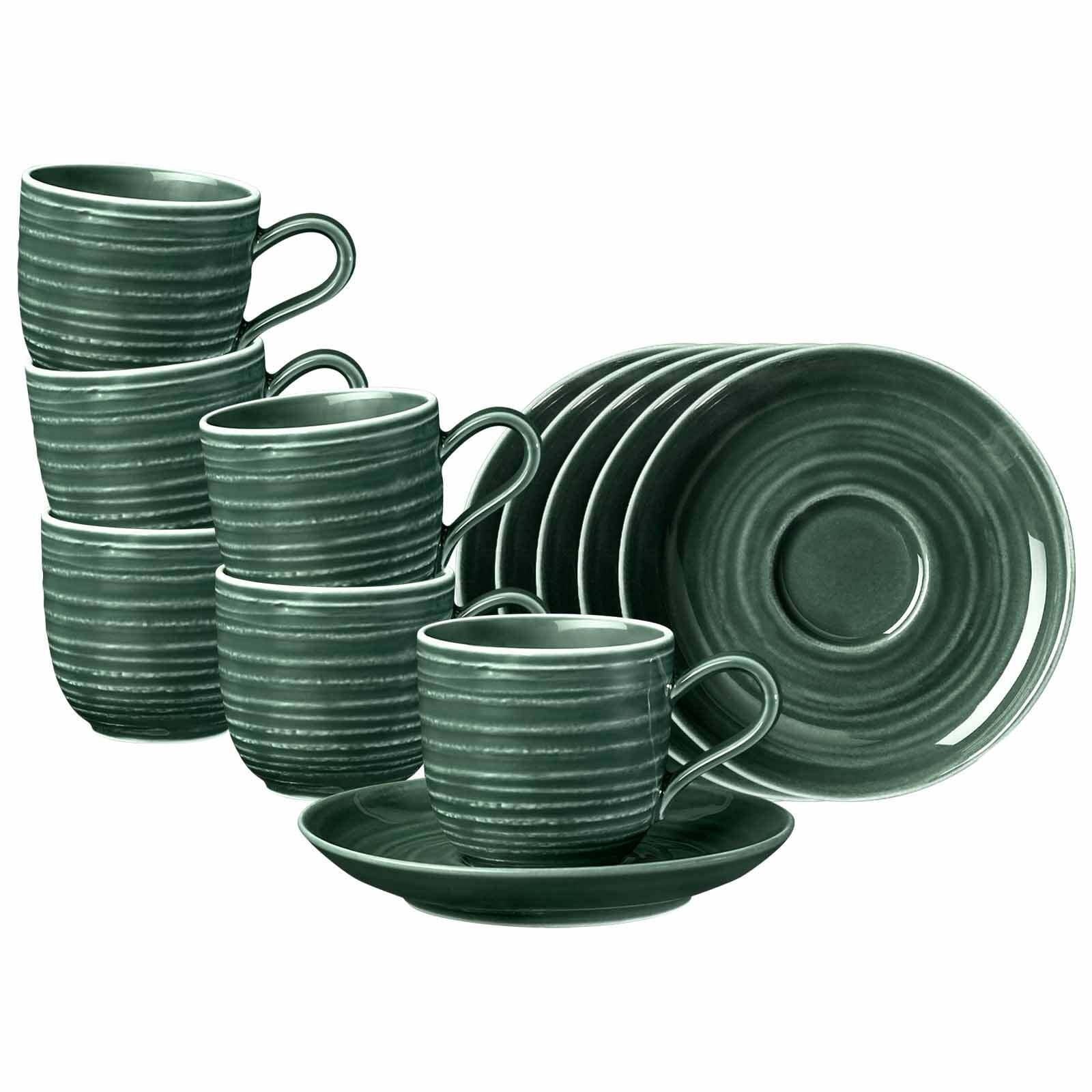Seltmann Weiden Tasse »Espressotassen mit Untertassen Terra 0,09 l 6er Set« günstig online kaufen