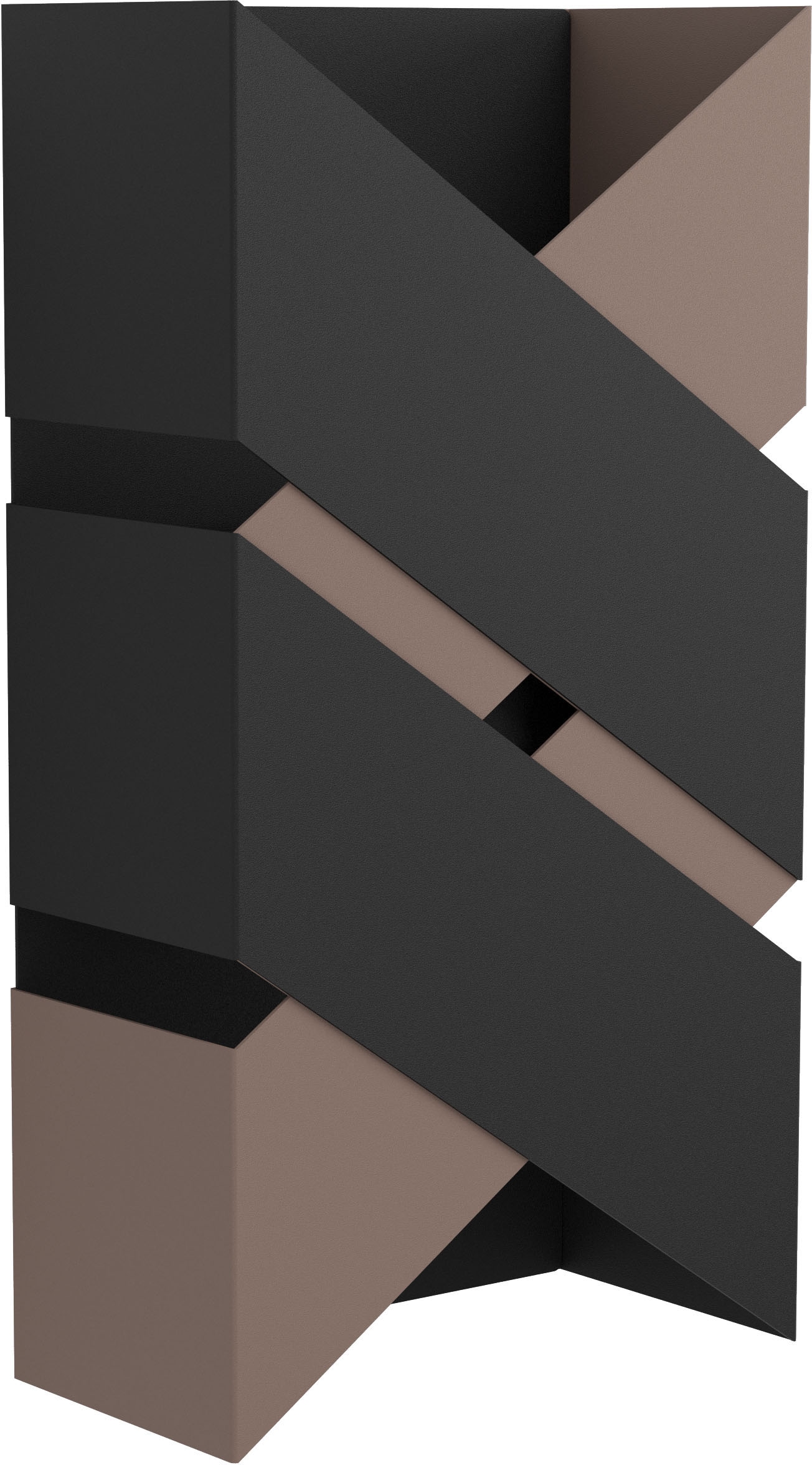 EGLO Deckenleuchte »GURARE«, Deckenleuchte in schwarz und braun aus Stahl -  2,5W - Warmweiß auf Rechnung kaufen