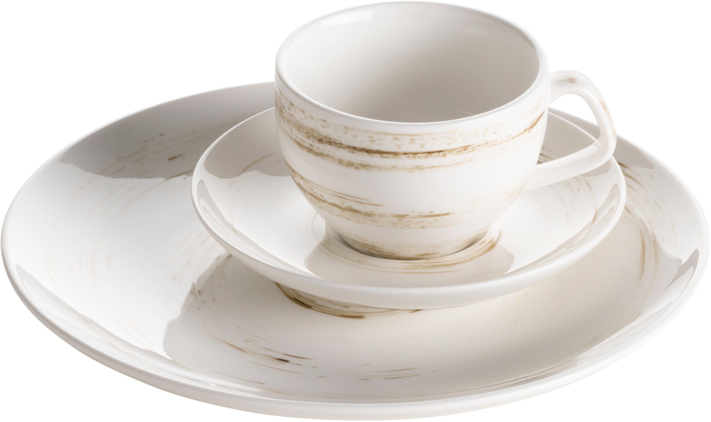 Home affaire Kaffeeservice »Geschirr-Set, (12 tlg.), Service 4 Porzellan, auf 12 Rechnung Personen bestellen Arnust«, Teile, für