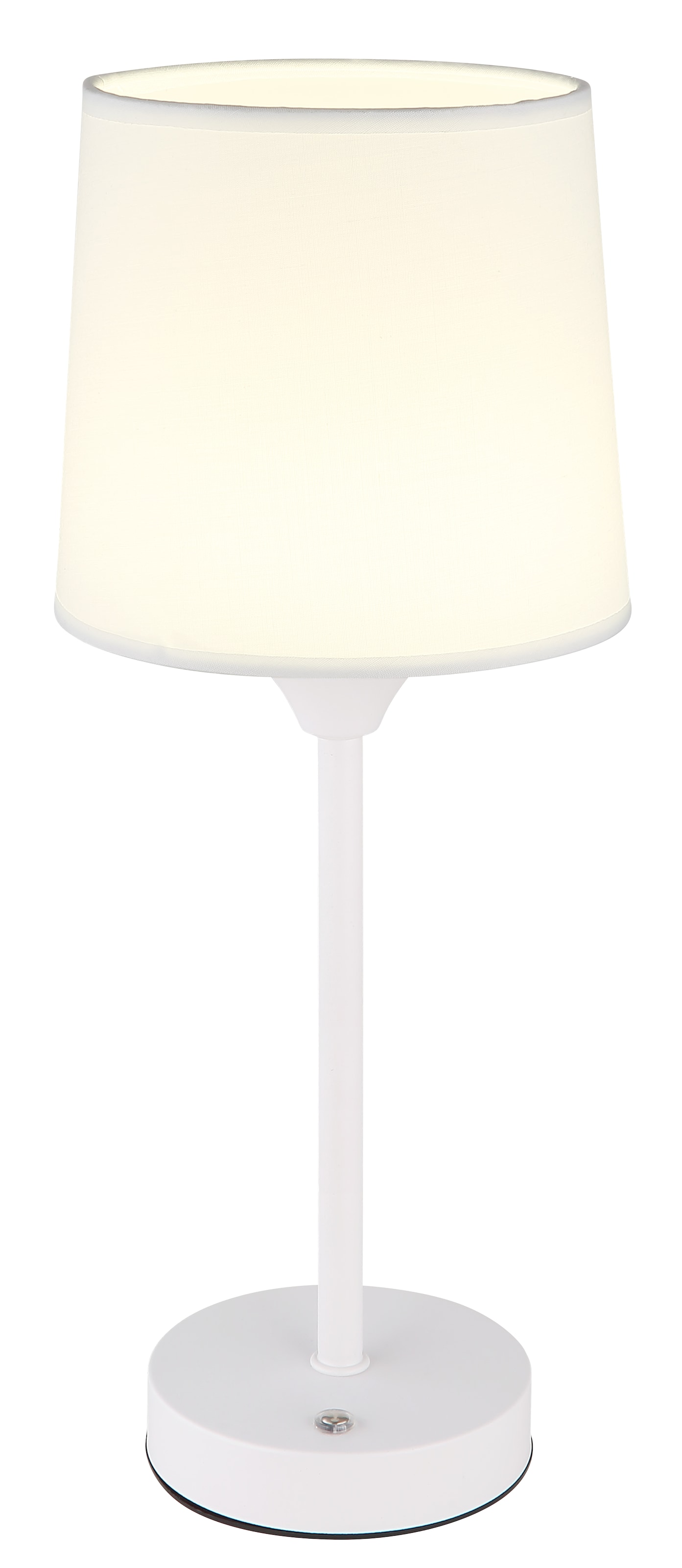 GLOBO LIGHTING LED Tischleuchte »LUNKI«, Leuchtmittel LED-Modul | LED fest integriert, Tischlampe/weiß/Wohnzimmer/Flur/Schlafzimmer/Touch Ein/Aus