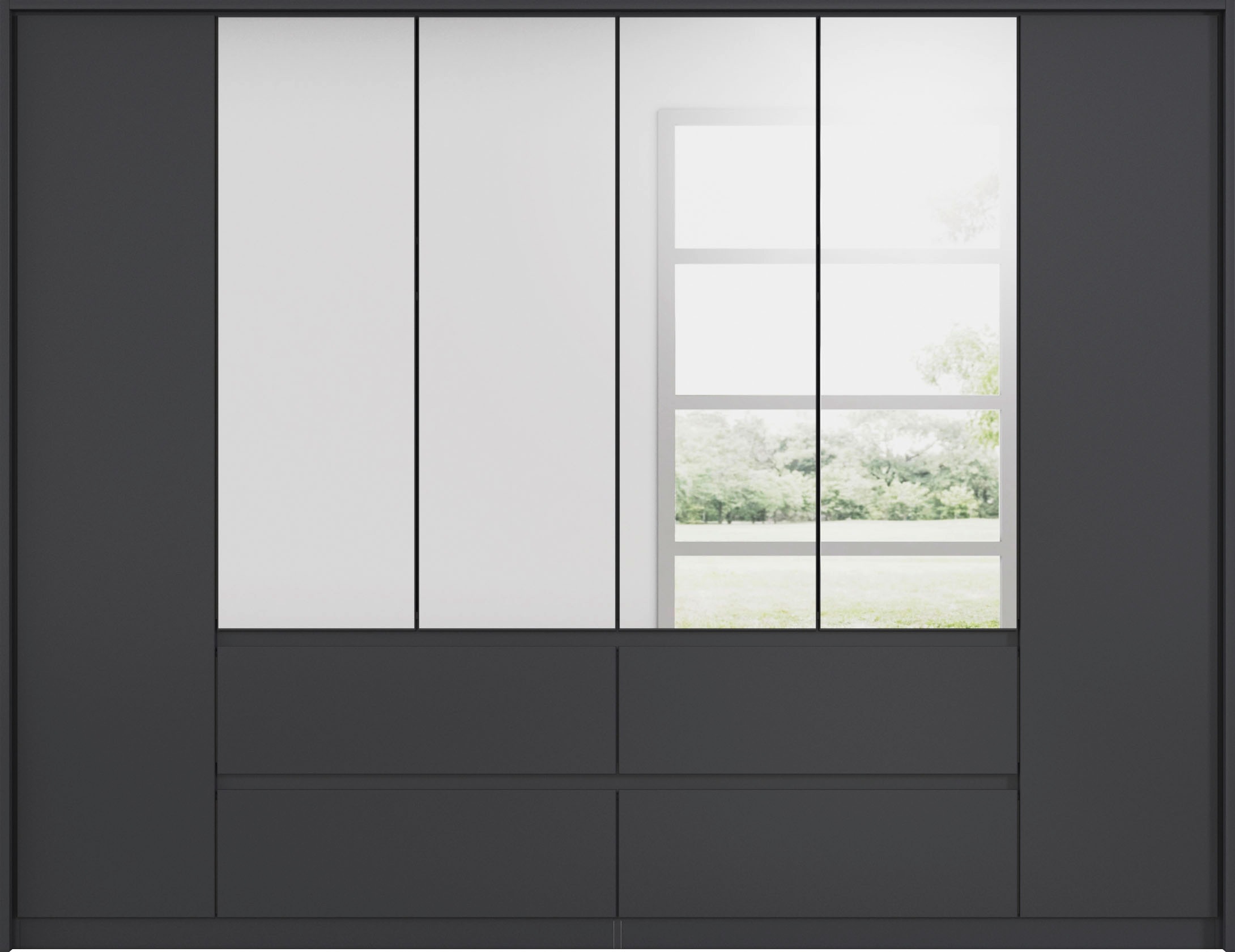 rauch Drehtürenschrank "Mainz mit Spiegel und Passepartout" optional mit Be günstig online kaufen