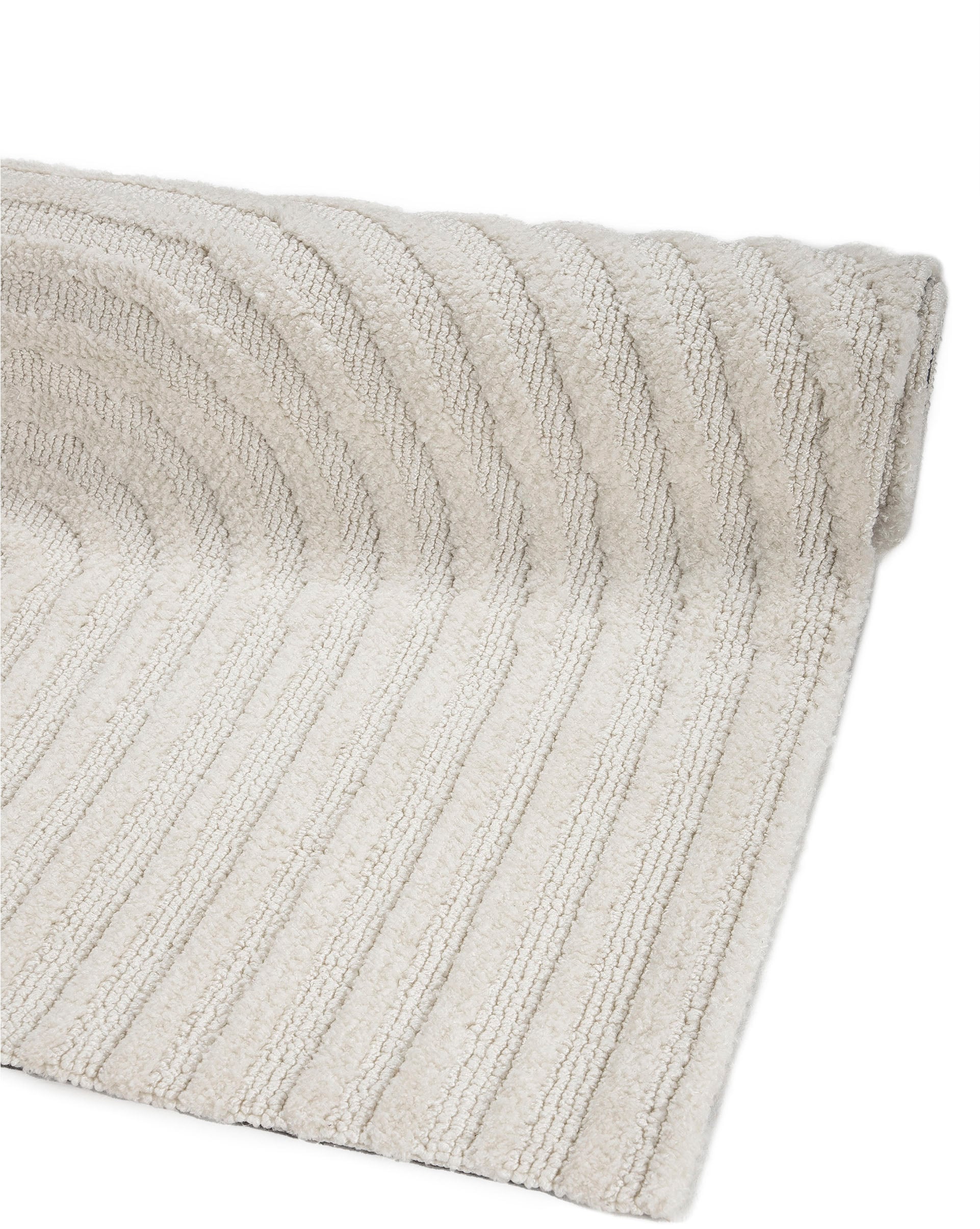 carpetfine Teppich »Holly Zen 1«, rund, 12 mm Höhe, Hoch-Tief-Effekt, geometrisch, Zeitloses Design, dekoratives Highlight