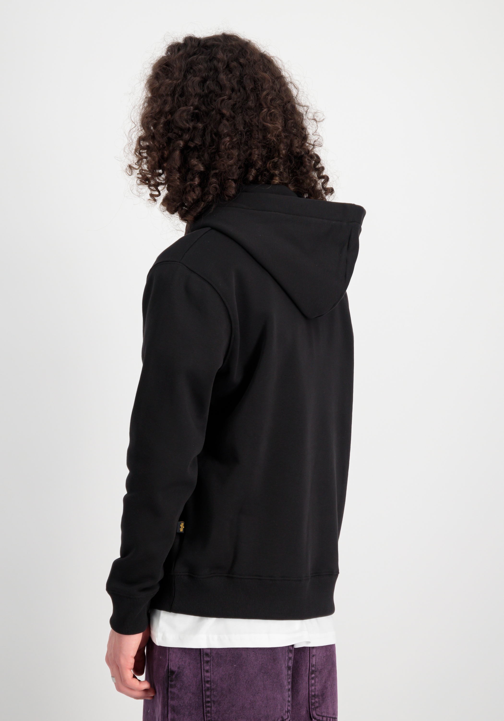 Alpha Industries Hoodie »Alpha Industries Men - Hoodies Basic Hoodie Carbon«