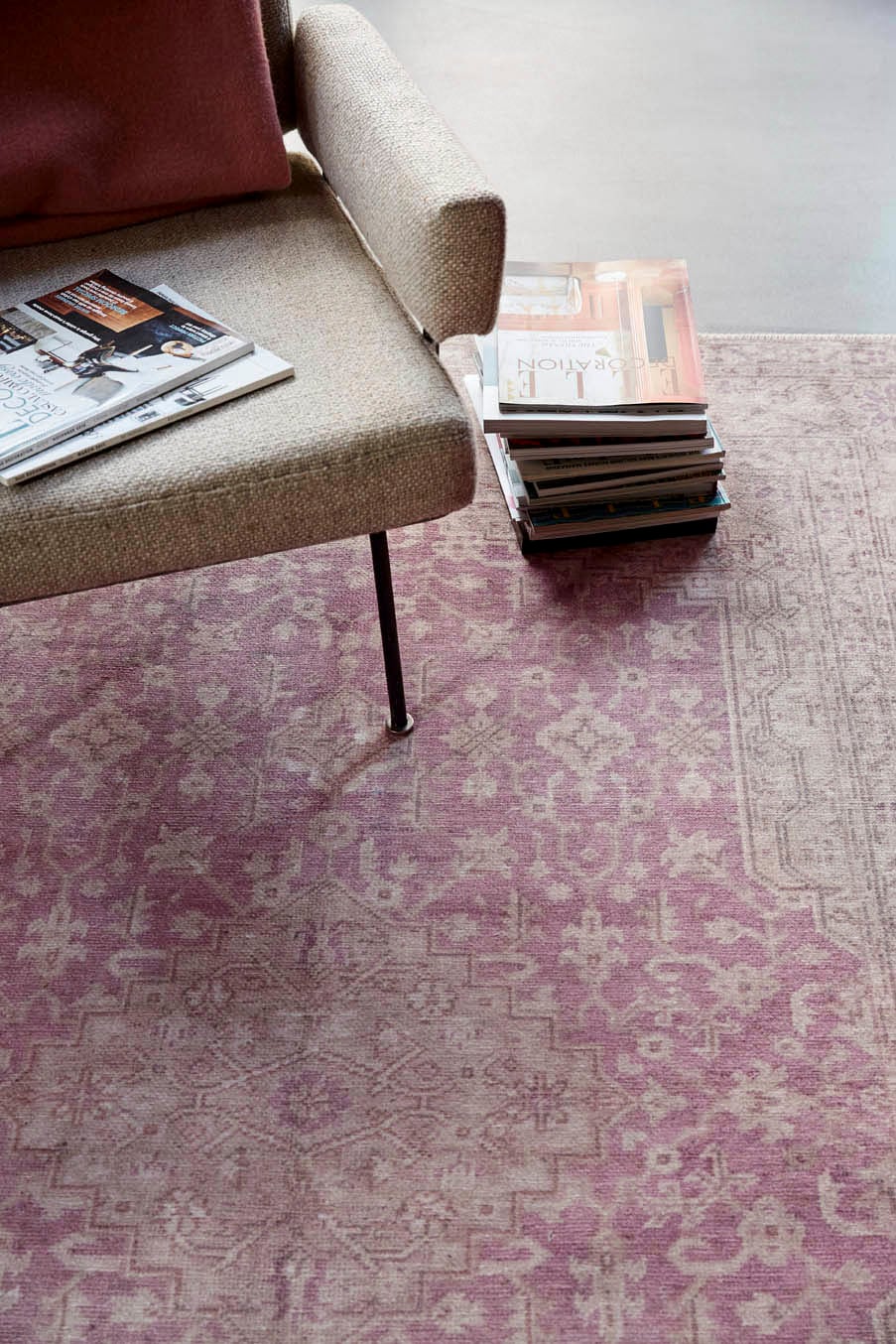 Wecon home Teppich »Past Future«, rechteckig, 6 mm Höhe, Wohnzimmer