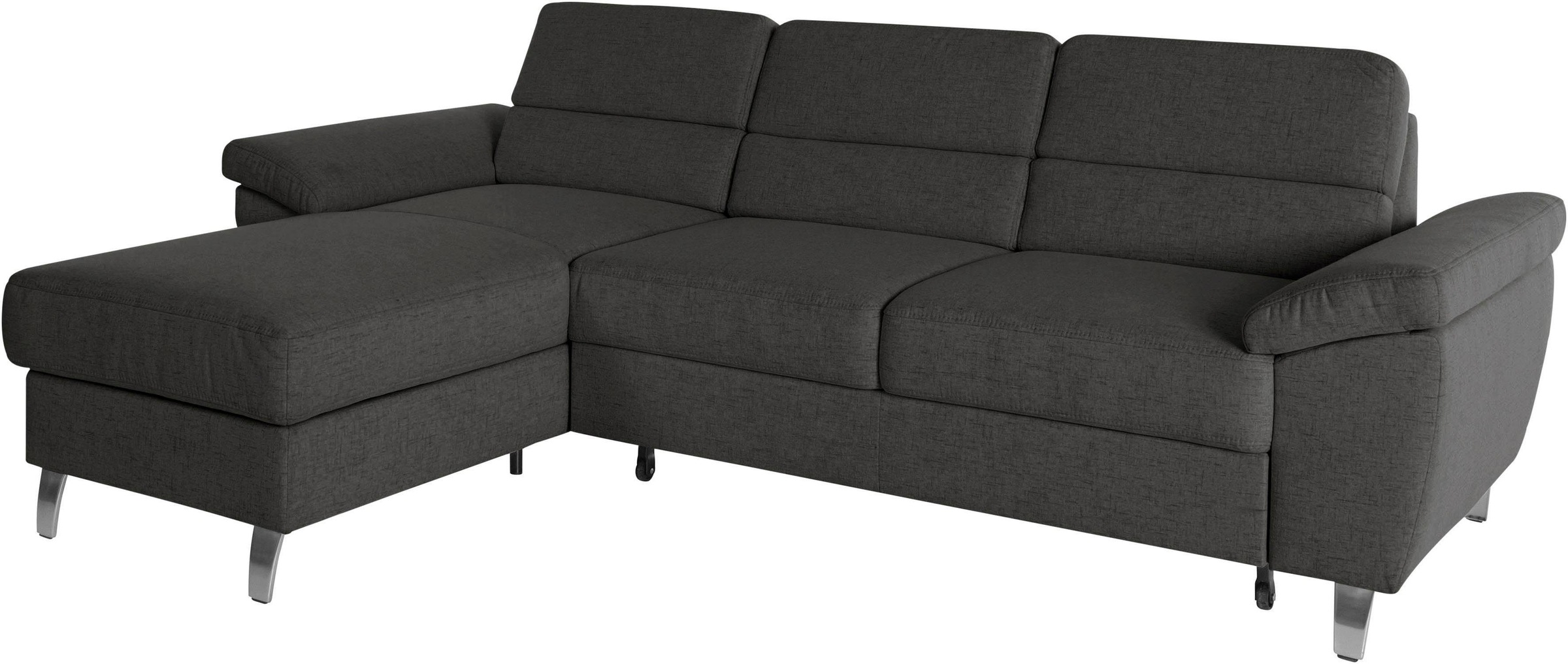 sit&more Ecksofa »Sorano L-Form«, wahlweise mit Bettfunktion und Bettkasten günstig online kaufen