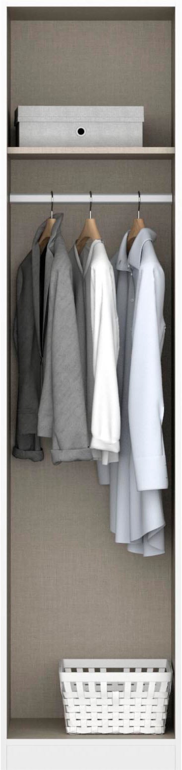 rauch Schrank-Set »Kleiderschrank Schrank Garderobe Wäscheschrank Ankleide NIDDA« Set, Größe 208x163 cm, 