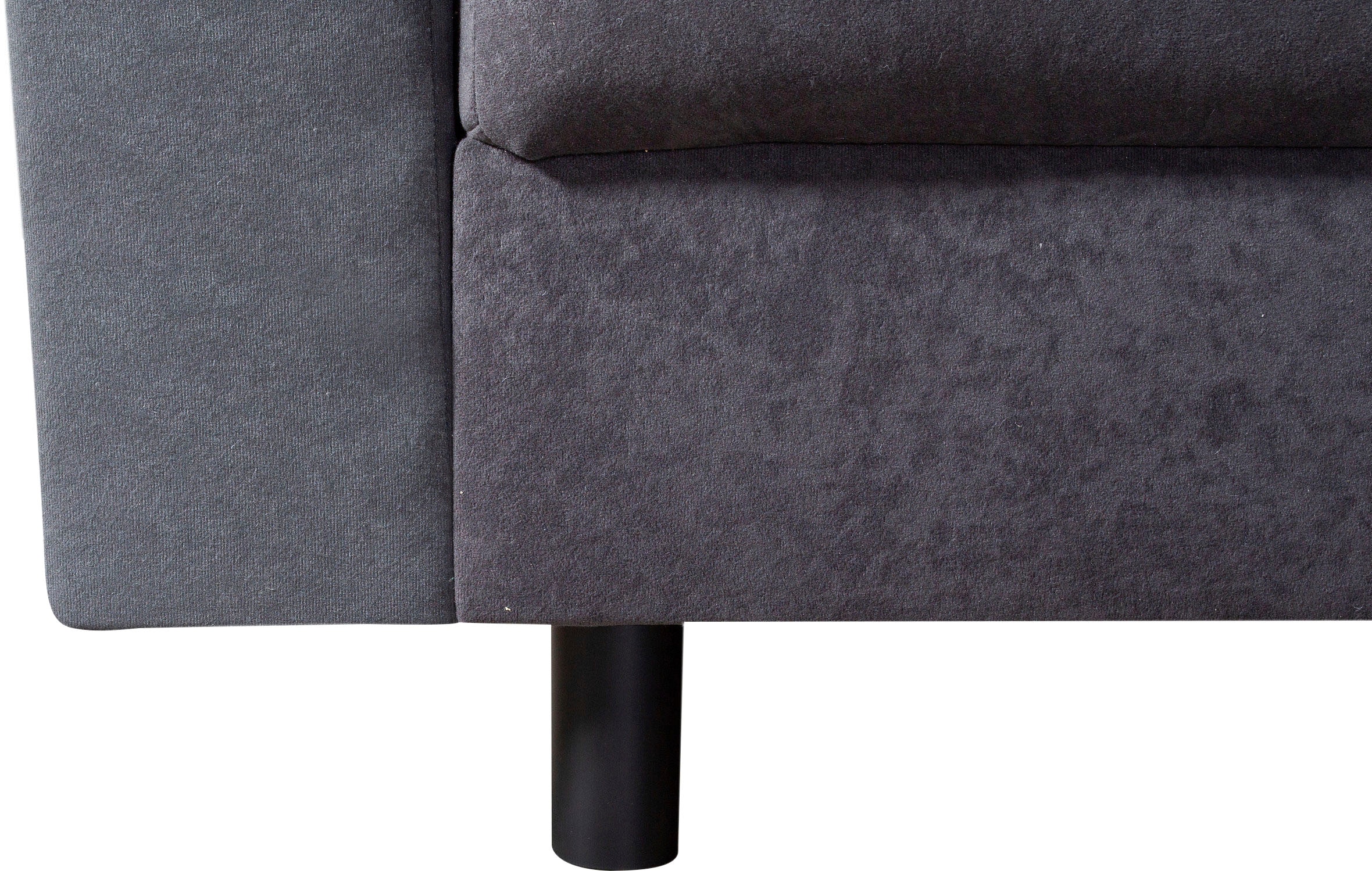OTTO home Ecksofa »Antonia L-Form, B: 215 cm« Ecksofa, Rückenkissen, ottomane beidseitig montierbar, Bonnelfederkern