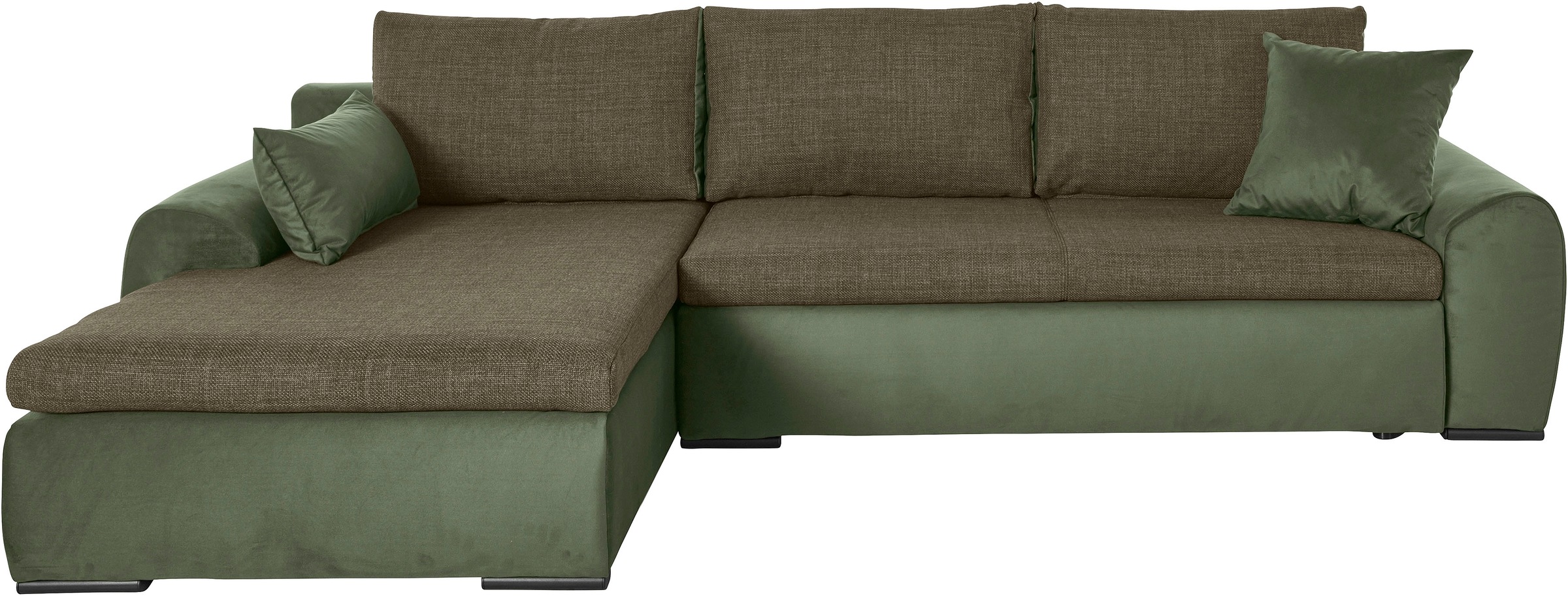 Home affaire Ecksofa »Win, L-Form, Breite 285cm« optional mit Schlaffunktio günstig online kaufen