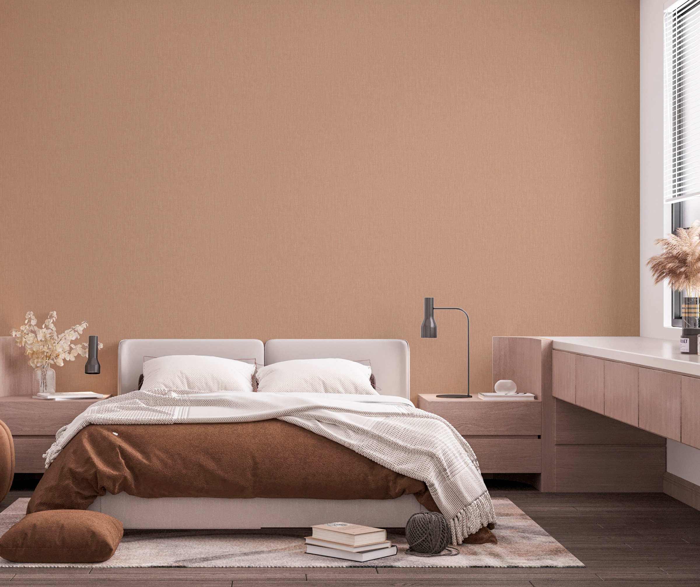 Marburg Vliestapete »Finesse« matt geprägt moderne Tapete für Wohnzimmer Schlafzimmer Küche