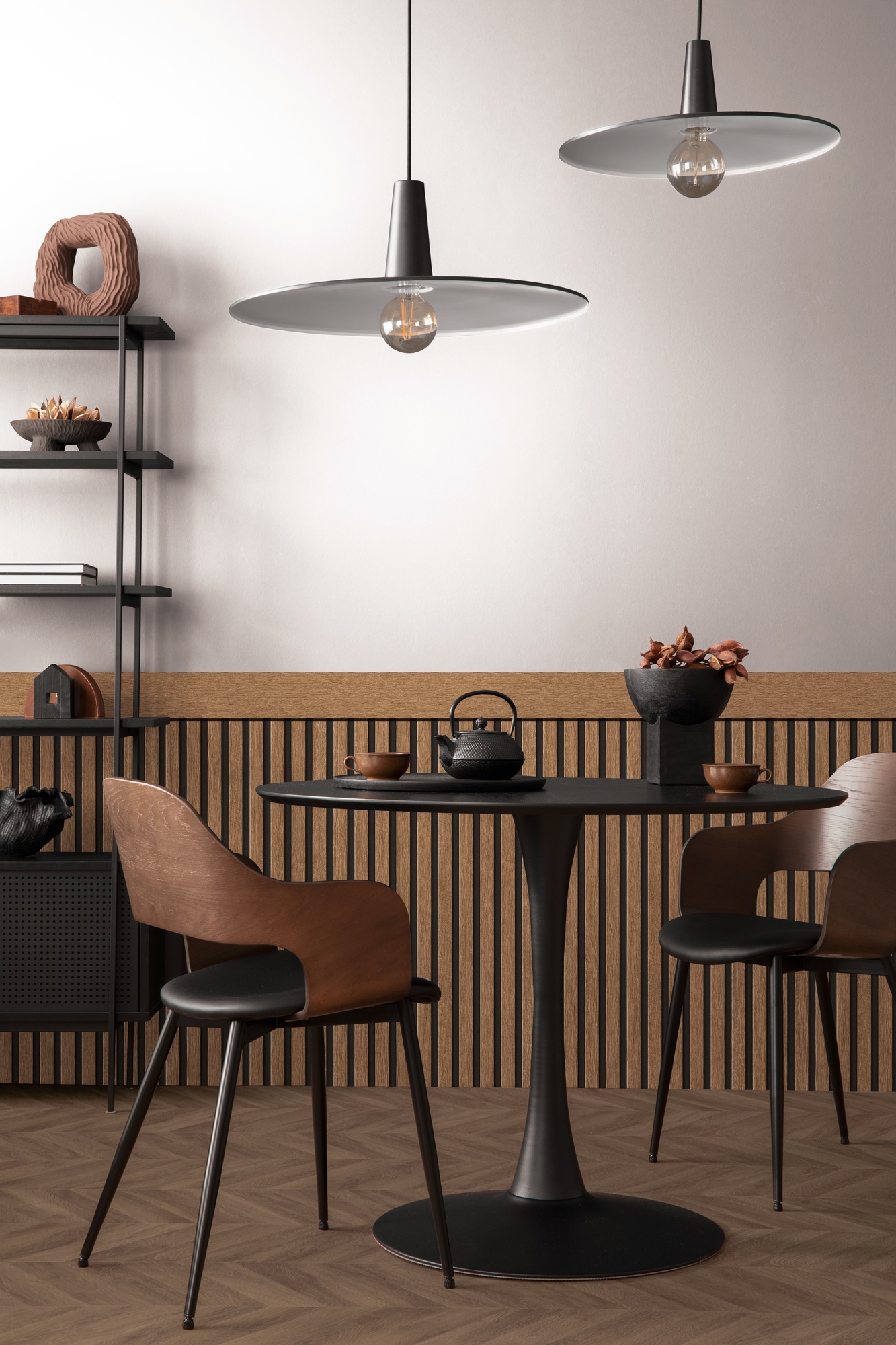 living walls Vliestapete »Wallpanel Tapete Wandpaneele Mustertapete Holzpaneele Natur«, matt