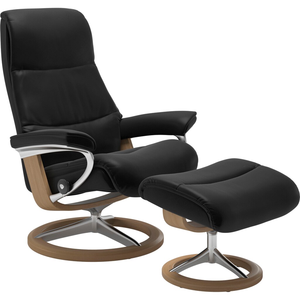 Stressless® Relaxsessel »View«, (Set, Relaxsessel mit Hocker)