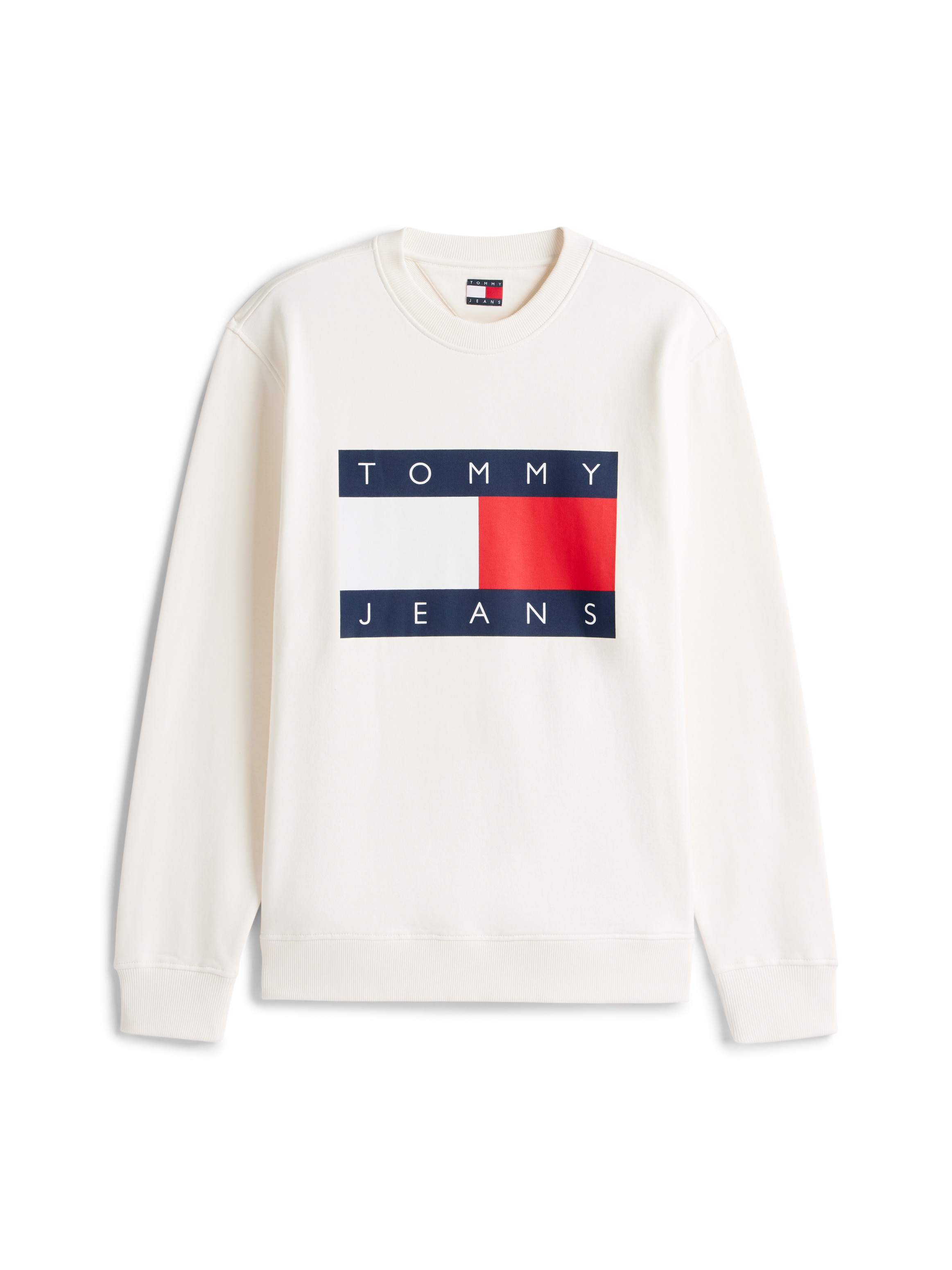 Tommy Jeans Sweatshirt »TJM BIG FLAG CREWNECK«, regular fit
