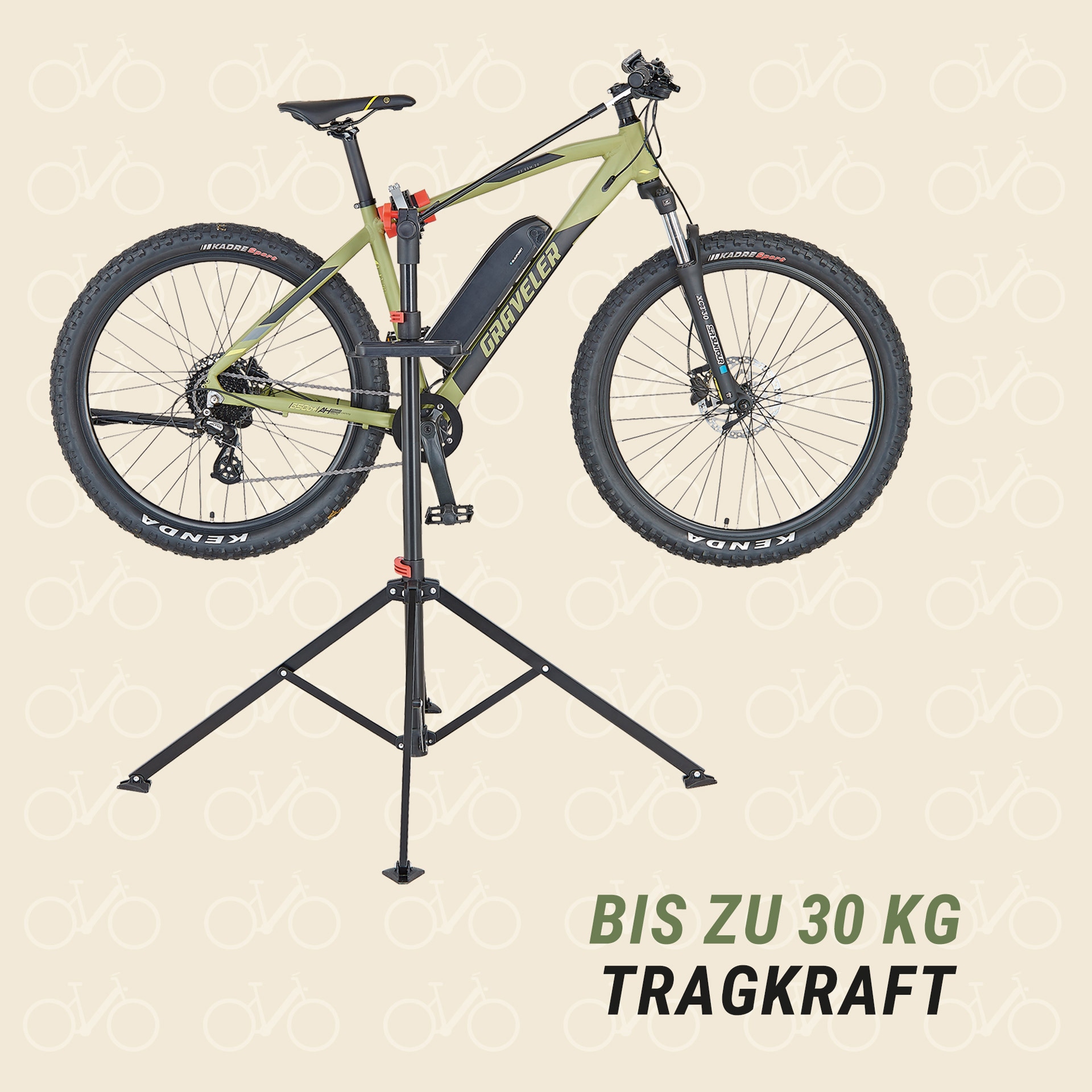 Prophete Fahrradhalter »Fahrradmontageständer«