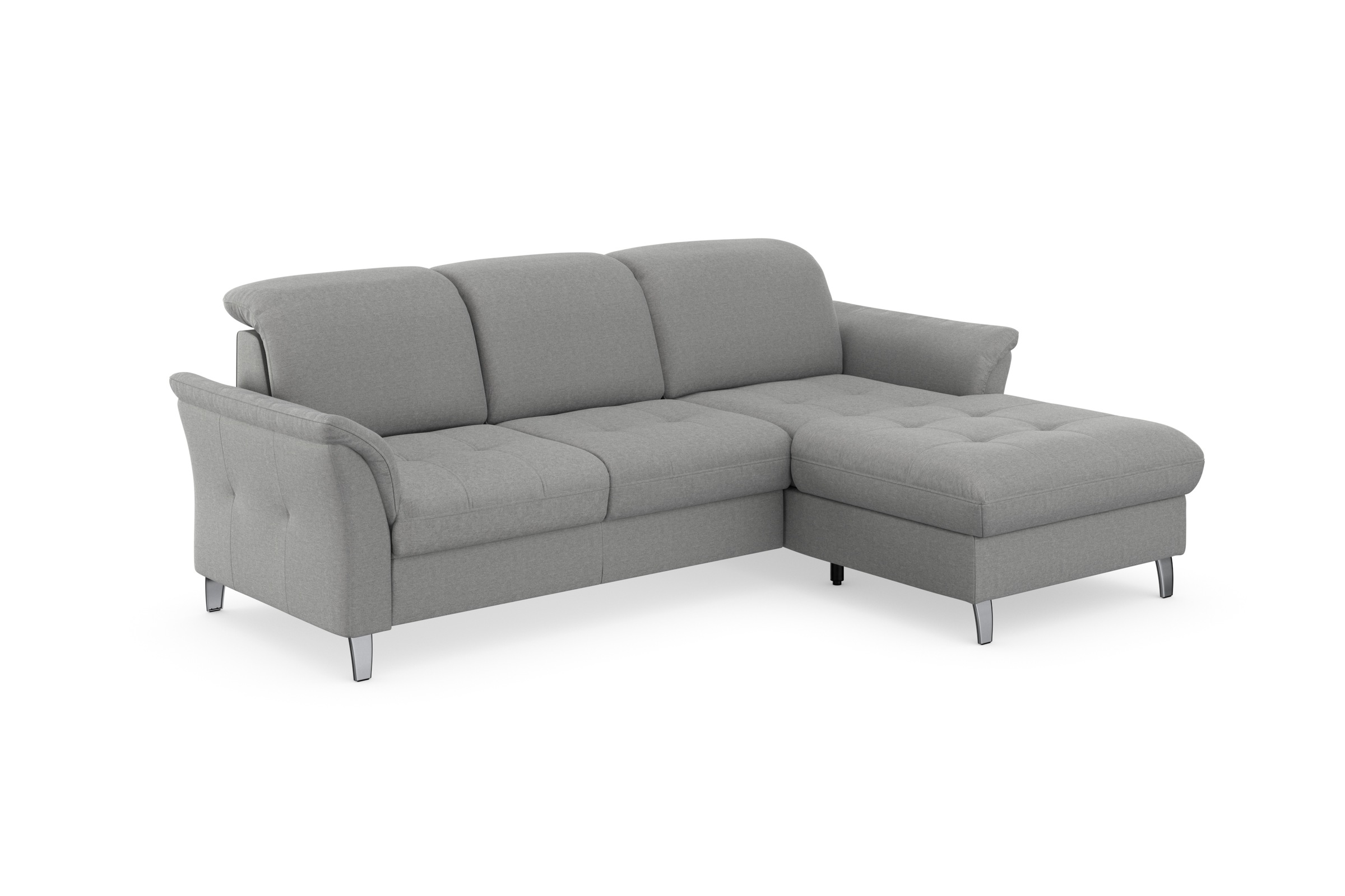 sit&more Ecksofa »Maggiore L-Form«, wahlweise mit Kopfteilverstellung, Bettfunktion und Bettkasten