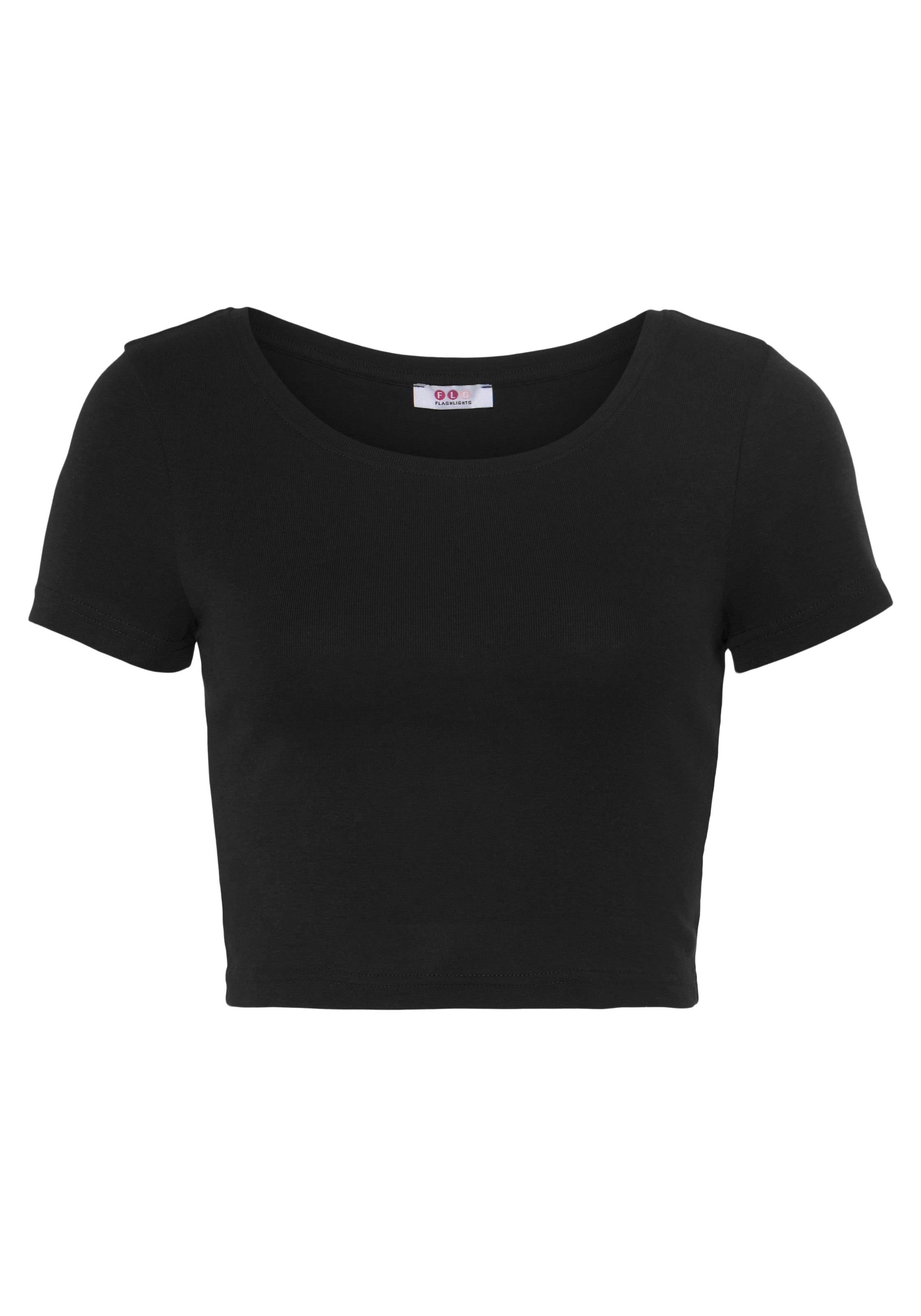 Flashlights Kurzarmshirt Packung, 2-er Pack, 2 Stk. tlg. kurzärmelig,  aus Baumwolle,  Feinrippstoff,  im praktischen Pack