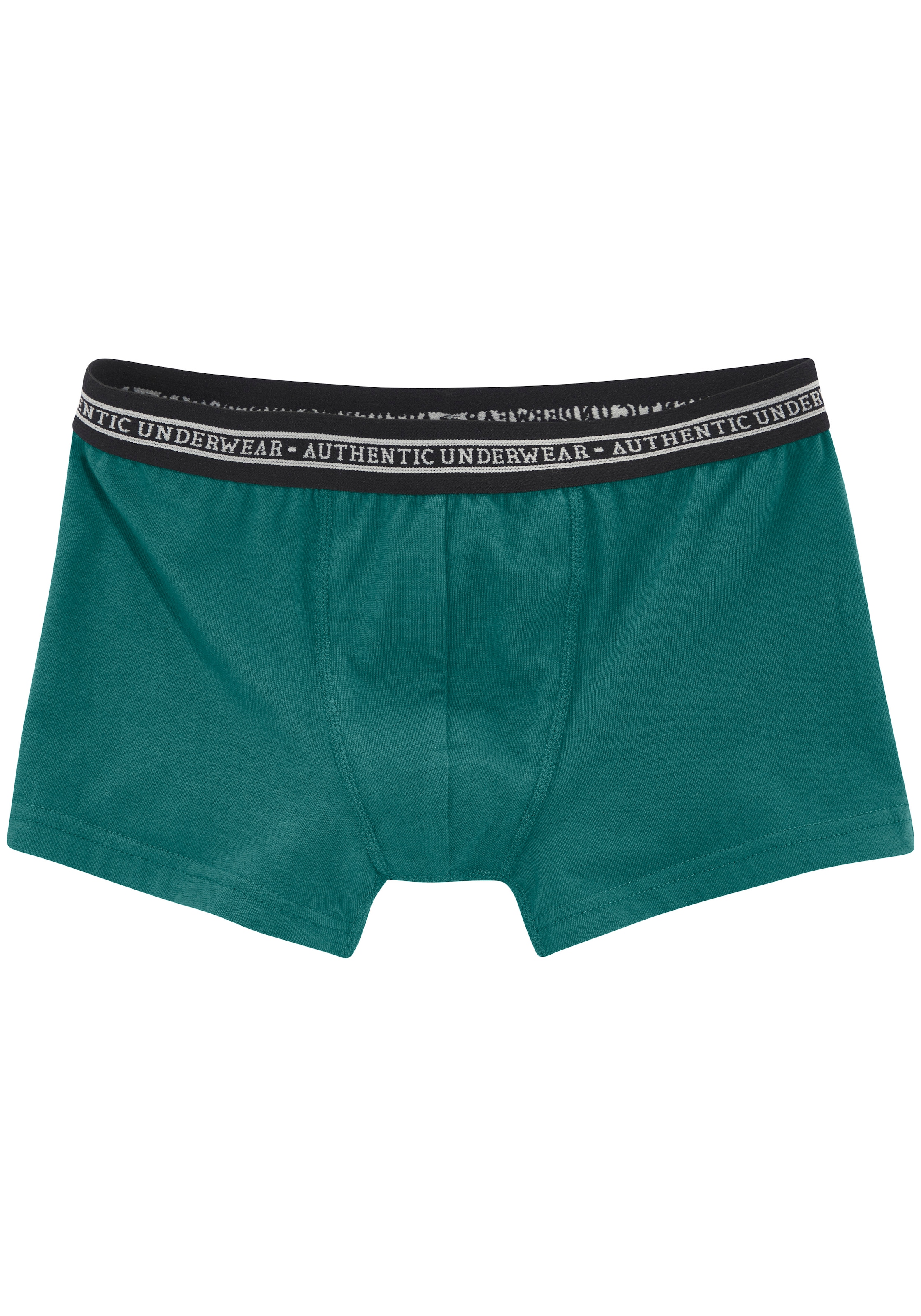 AUTHENTIC LE JOGGER Boxer »Boxershorts für Jungen« Packung, 4 Stk. in  klassischer Passform mit Webbund