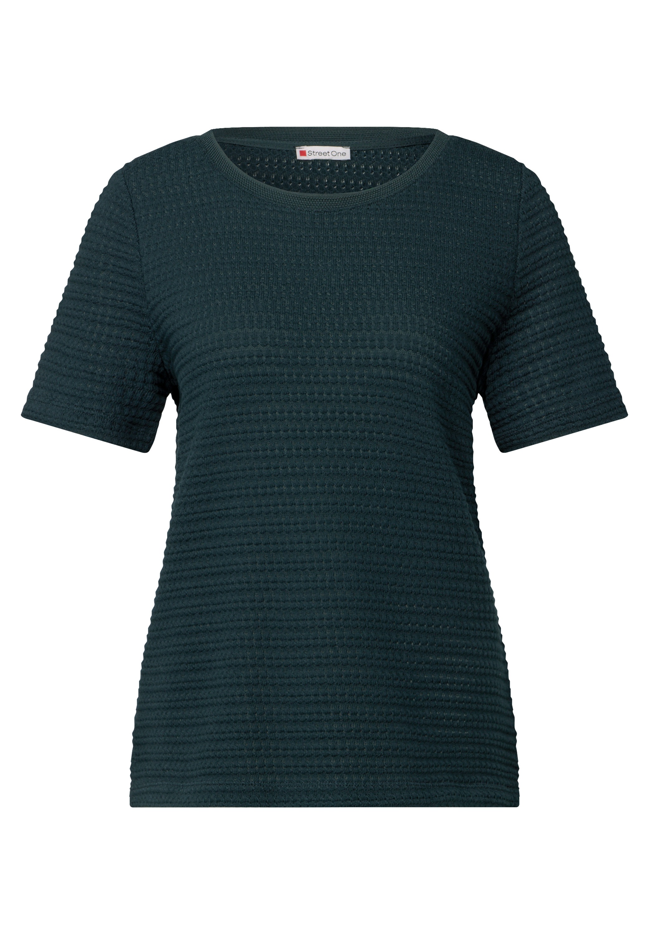 STREET ONE T-Shirt, mit Strukturmuster