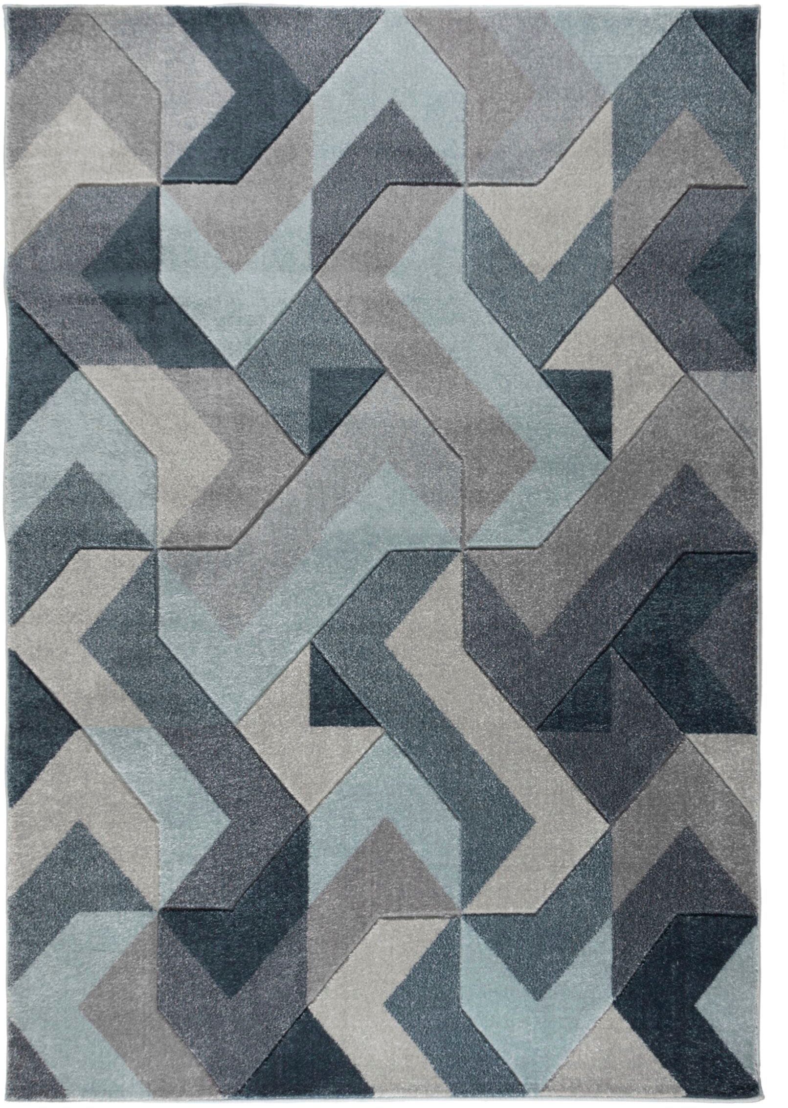 FLAIR RUGS Teppich »AURORA«, rechteckig, 11 mm Höhe, Handgeschnitzt