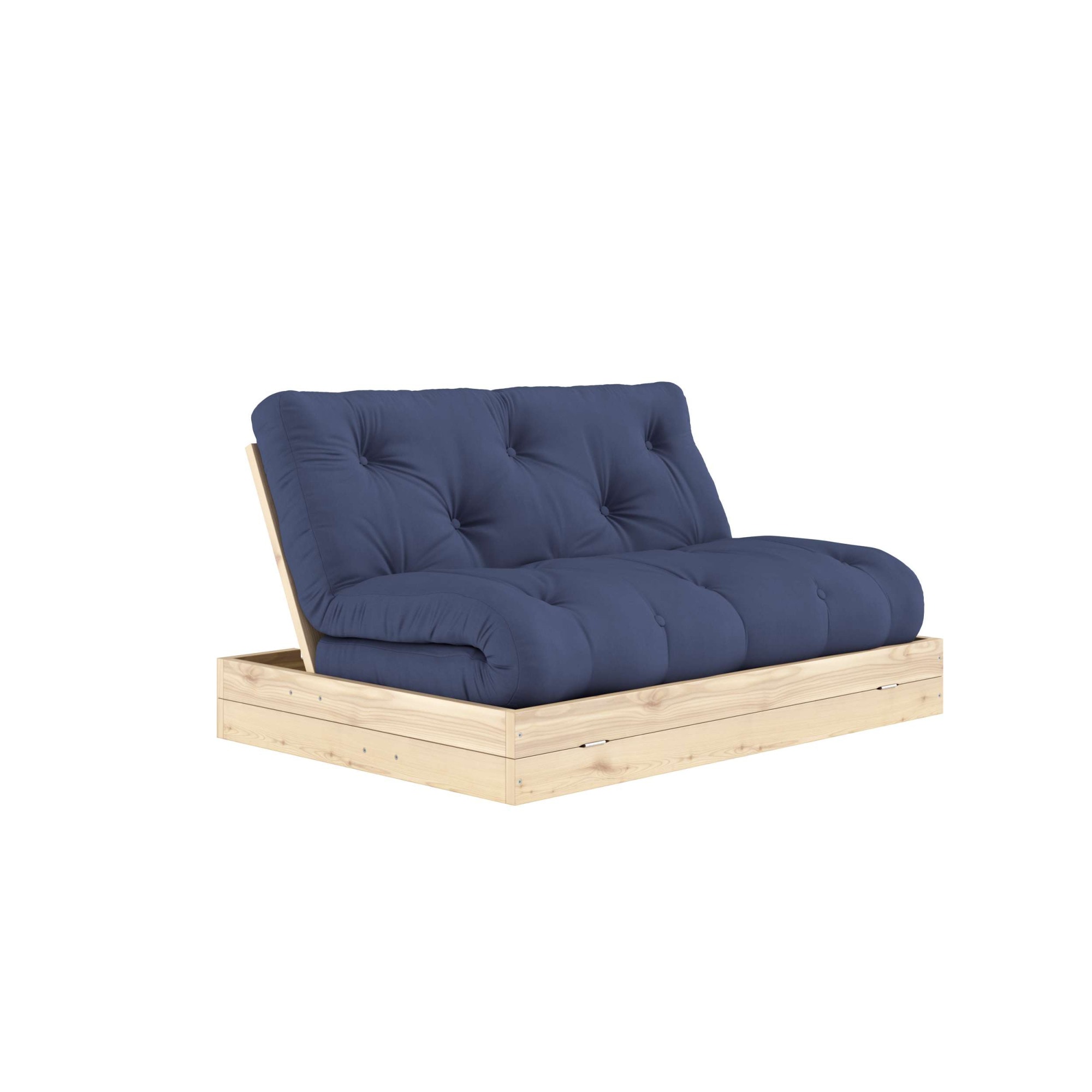 Karup Design Schlafsofa »Flip Sofabed, Made in Europe, mehrere Farben, vielseitig einsetzbar«, (B/H/T Sofa: ca 145 x 83 x 98,5 cm, Bett: ca 145 x 21 x 200 cm), inkl. handgefertigte Futonmatratze, FSC®-zertifiziertes Massivholz
