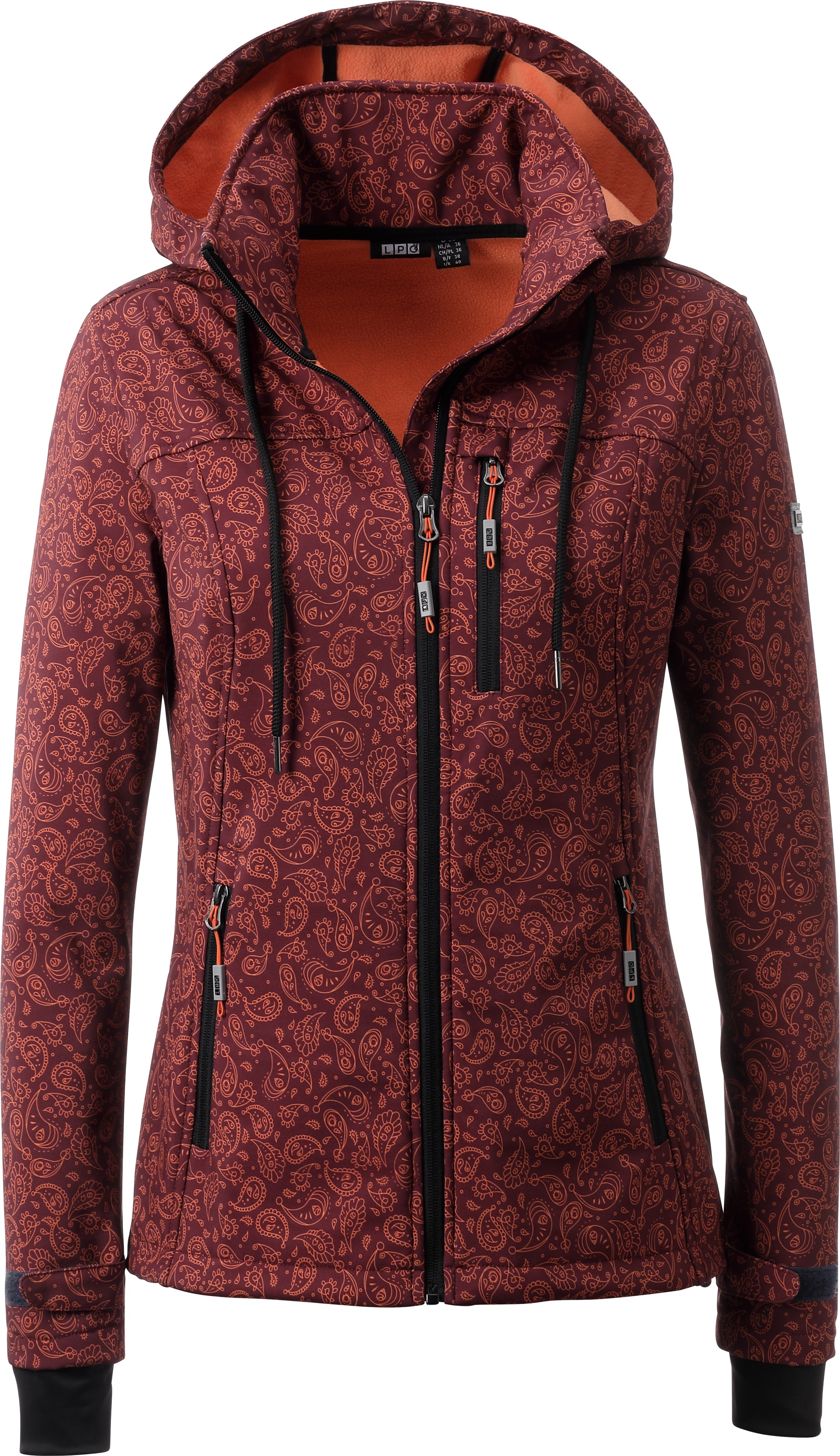 DEPROC Active Softshelljacke »SUN PEAK II WOMEN«, mit abnehmbarer Kapuze