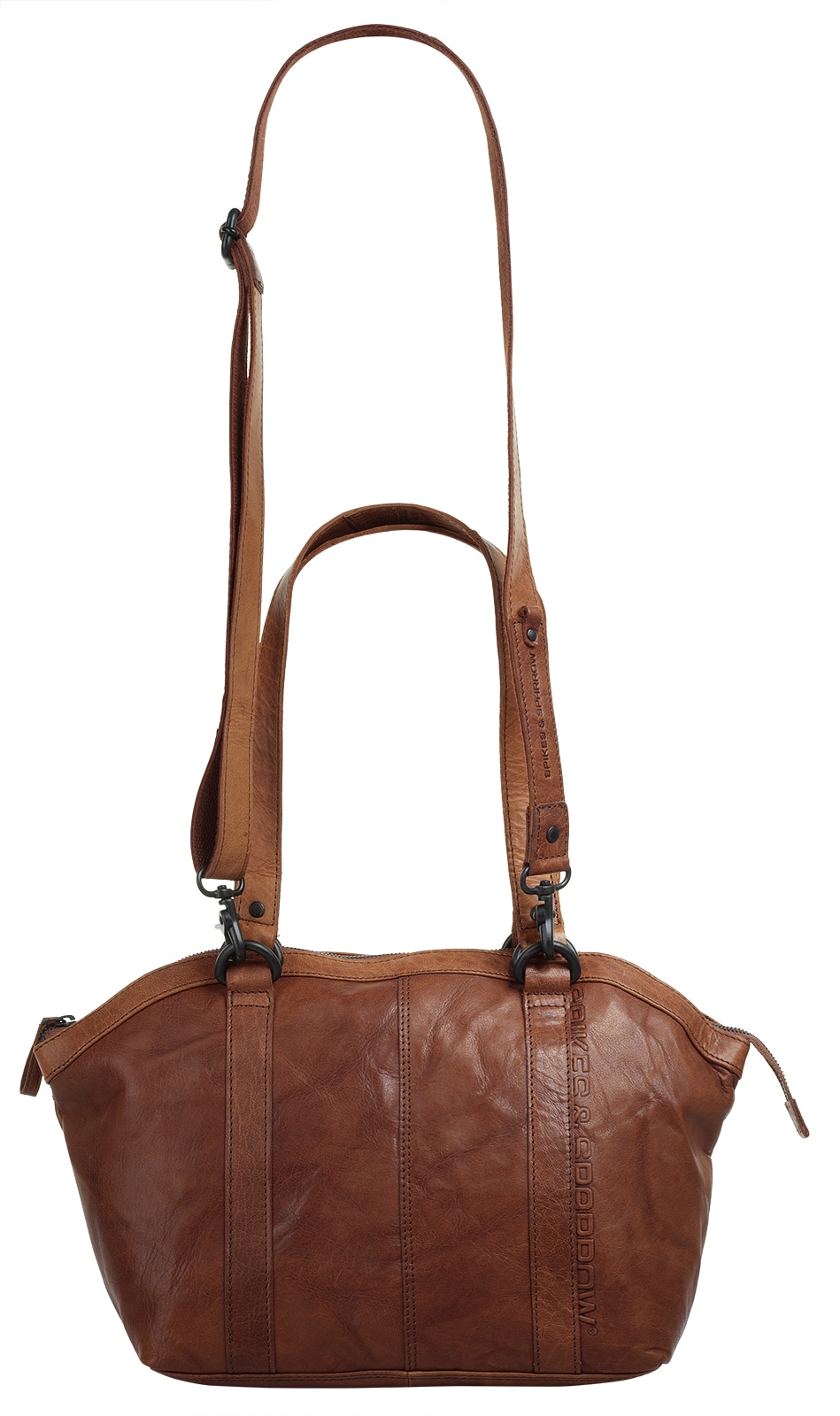 Spikes & Sparrow Henkeltasche, echt Leder