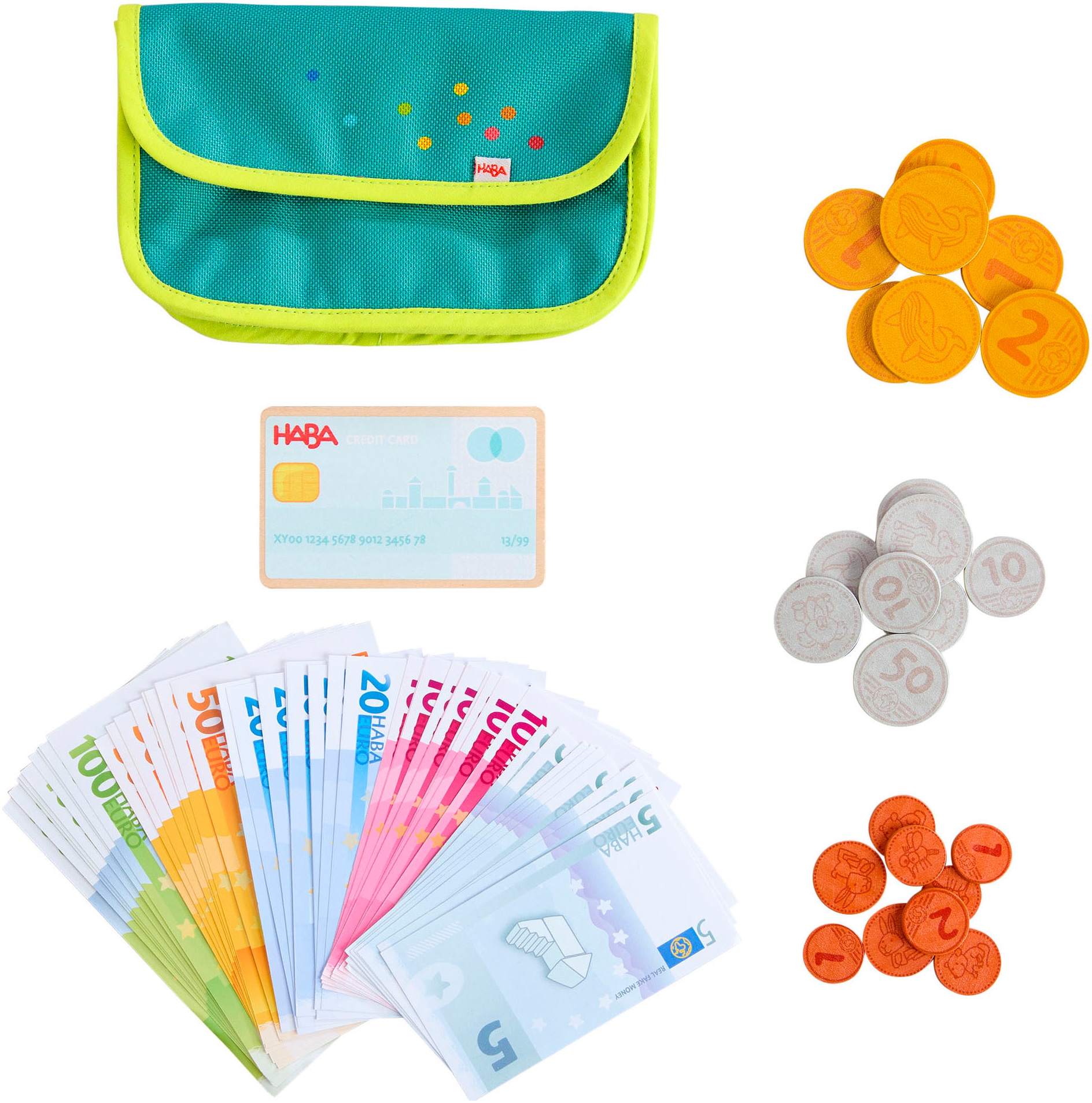 Haba Spiellebensmittel »Creative Play - Spielgeld Set«