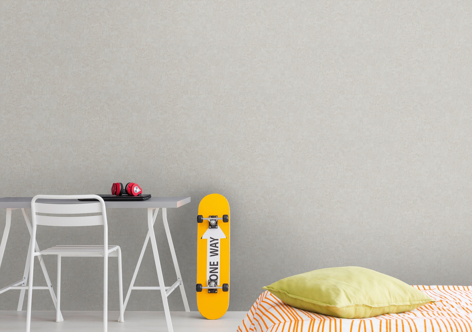 living walls Vliestapete »Metropolitan Stories. Travel Styles. Metallic-Tapete«, metallic-Metall-Effekte-gemustert, Grobe Struktur-Tapete Putzoptik Designtapete Hochwertig Tapeten Flur
