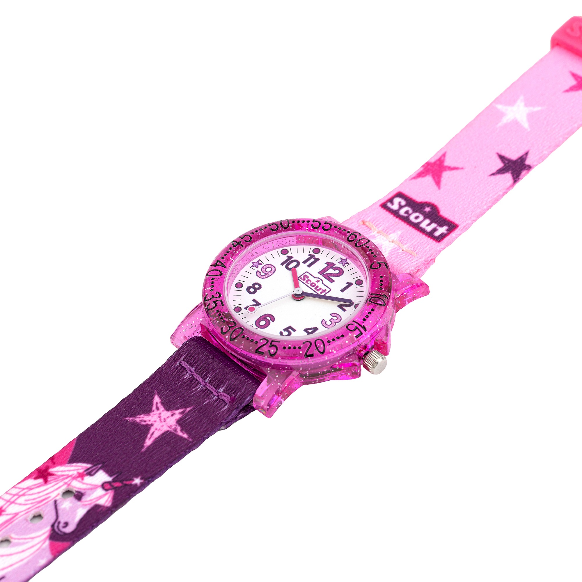 Scout Quarzuhr »The IT-Collection, 280375021« Armbanduhr, Kinderuhr,Lernuhr,Geschenkidee,Schulanfang,Mädchen,Einhorn