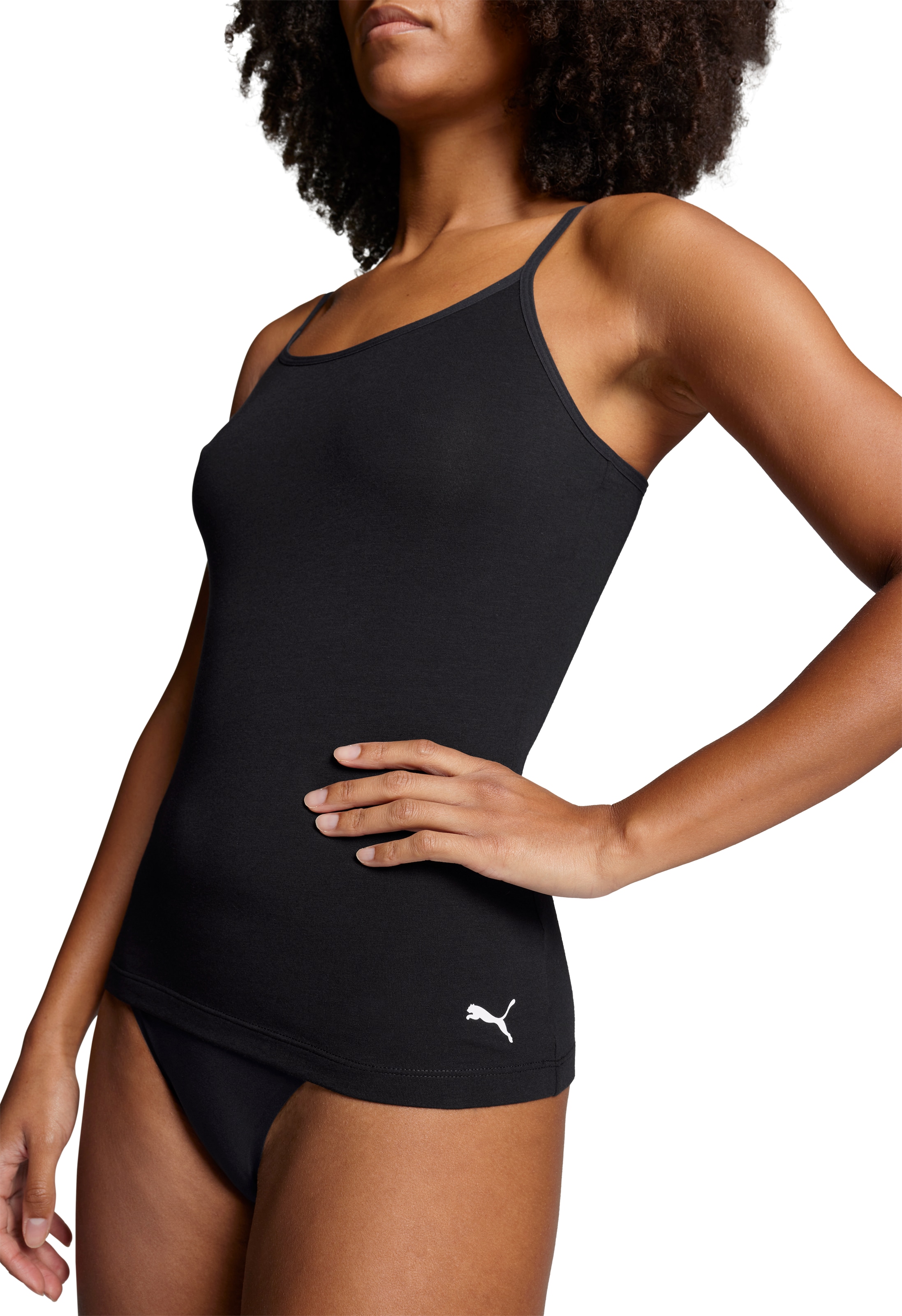 PUMA Spaghettitop »PUMA WOMEN CAMISOLE 1P HANG«, Mit verstellbaren Trägern für eine individuelle Passform