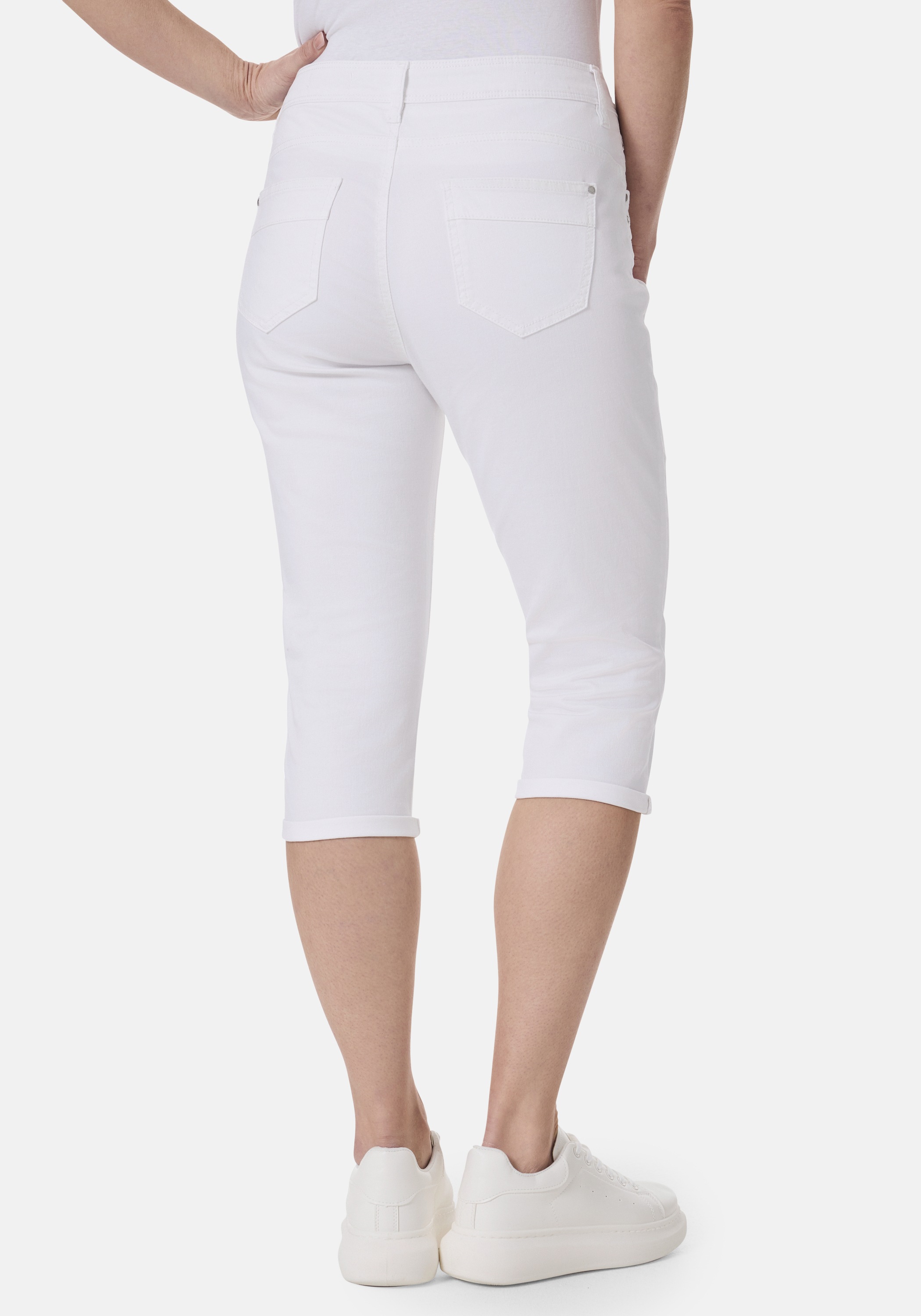 STOOKER WOMEN 7/8-Jeans »LIMA Boyfriend Fit Capri«, Boyfriend Fit Casual Twill Capri Hose für Damen