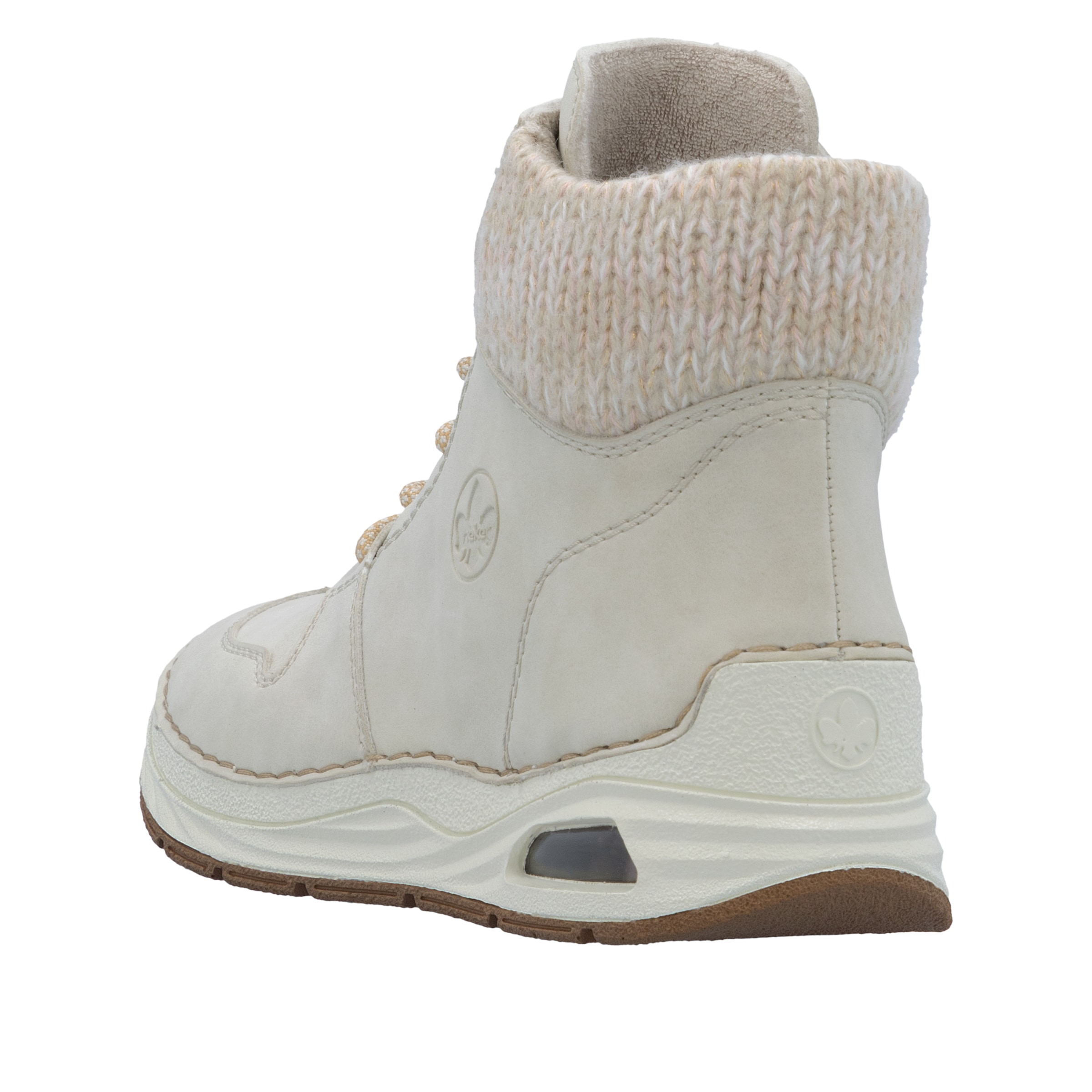 Rieker Schnürboots  High Top-Sneaker, Herbstschuh mit seitlicher Logoprägung