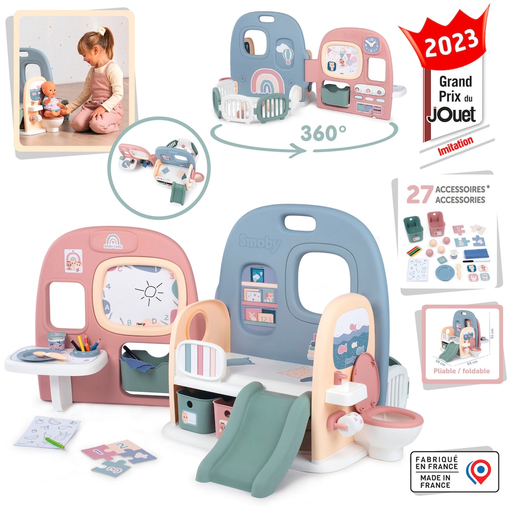 Smoby Puppen Pflegecenter »Baby Care, Puppen-Kita«