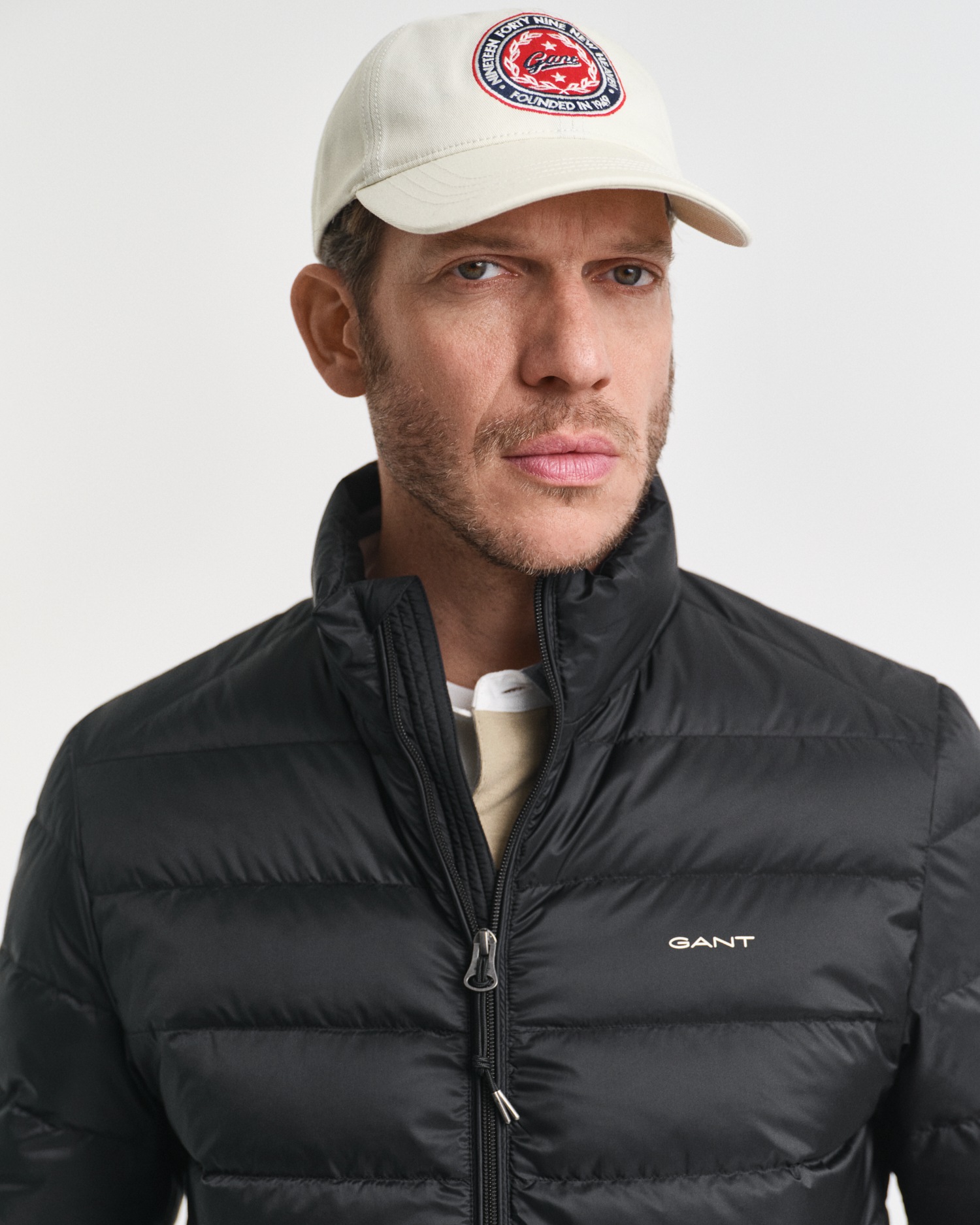 Gant Steppjacke »LIGHT DOWN JACKET« 2-Wege-Reißverschluss, Übergangsjacke, regular fit