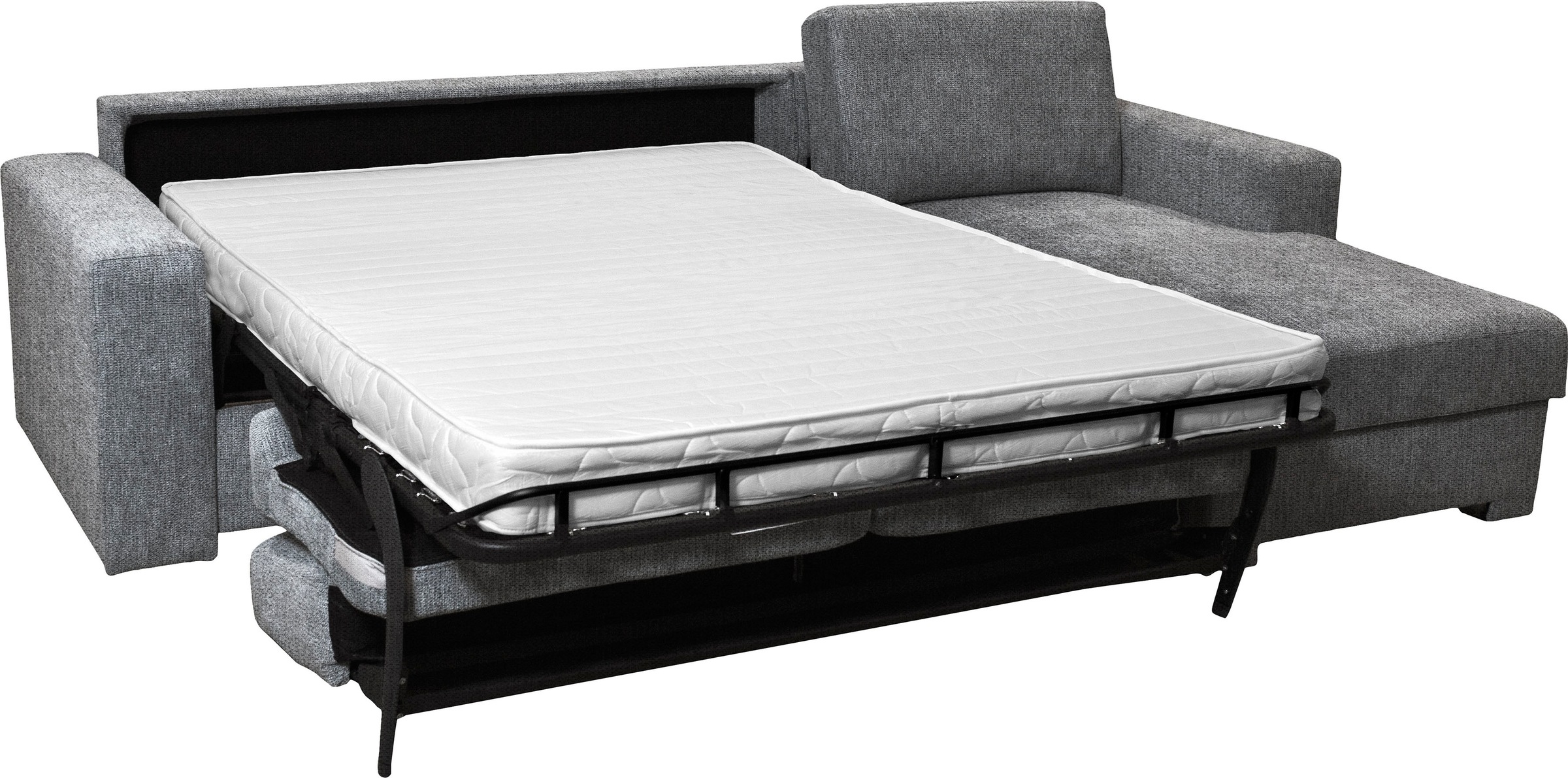 Home affaire Ecksofa Roma "L" Dauerschlaffunktion, mit Unterfederung, Matratzenhöhe 14cm, Liegemaße ca 163x198 cm, L-Form