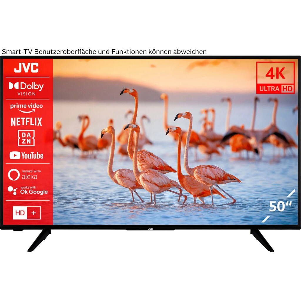 JVC LED-Fernseher »LT-50VU3155«, 126 cm/50 Zoll, 4K Ultra HD, Smart-TV