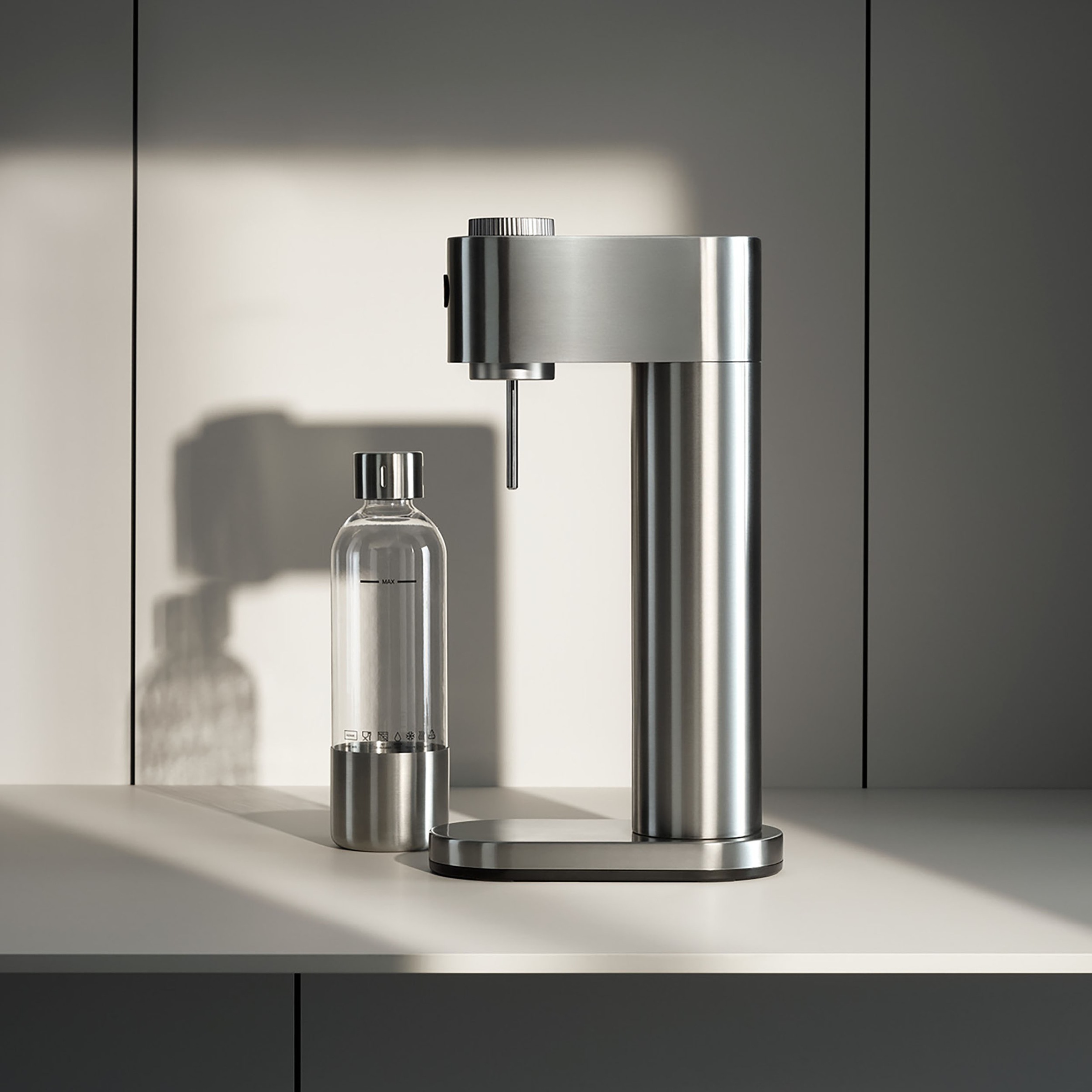 WMF Wassersprudler »Element One«, (2 tlg.), 3 Sprudelgrade, vollautomatisch günstig online kaufen