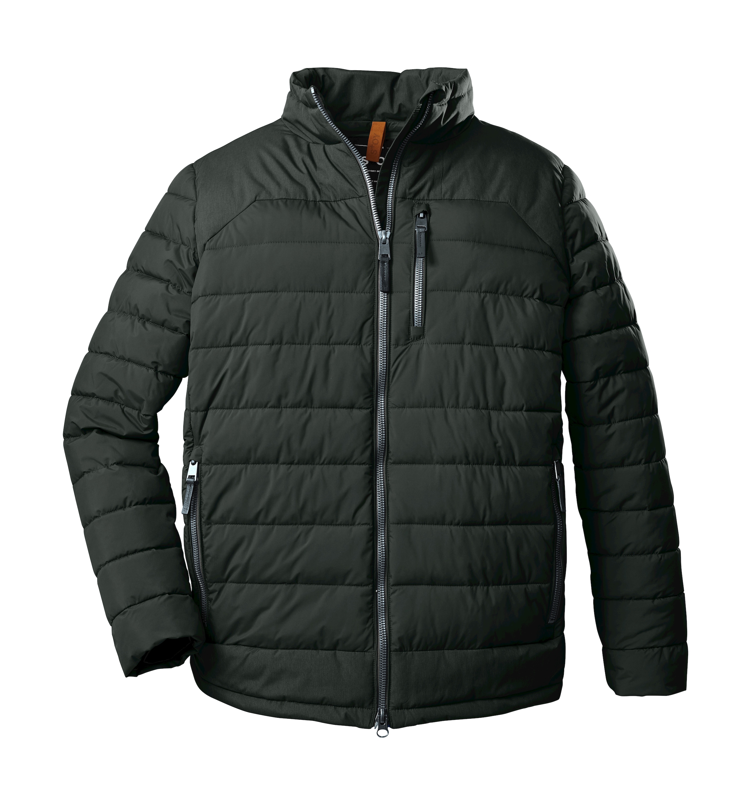 STOY Steppjacke »STW 23 MN QLTD JCKT«, STOY Herrenjacke: warm, wasserabweisend, winddicht, umweltfreundlich
