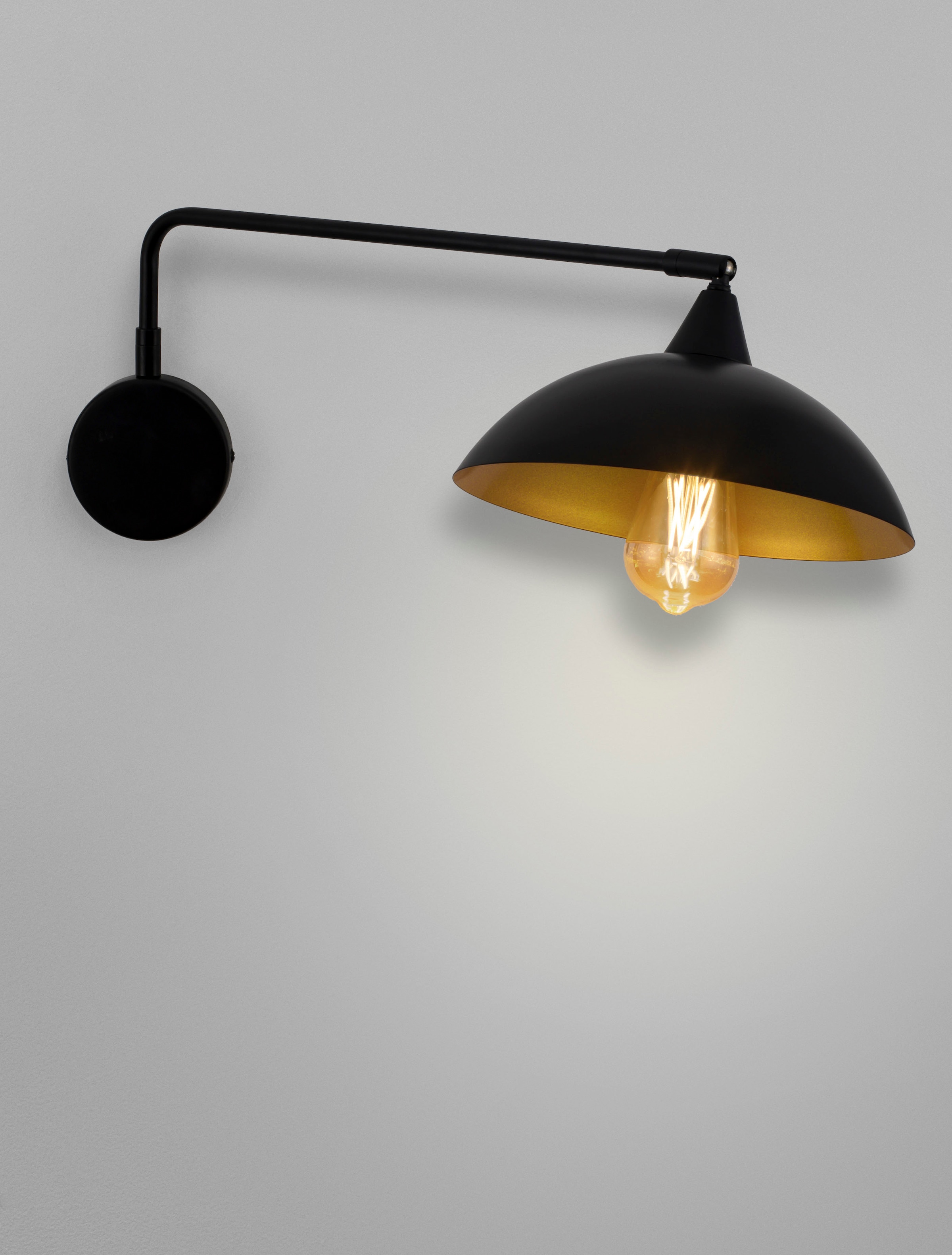 Nova Luce Wandleuchte »MIRBA« E27 1 Stk. Ohne Beleuchtung
