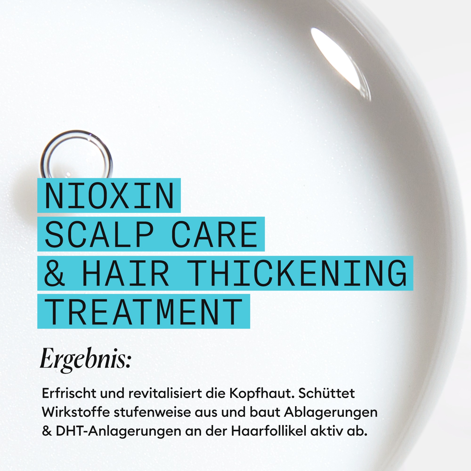 Nioxin Kopfhaut-Pflegelotion »System 3 Leave-on Treatment« mehr Volumen, schützt vor Haarbruch, speziell für coloriertes Haar