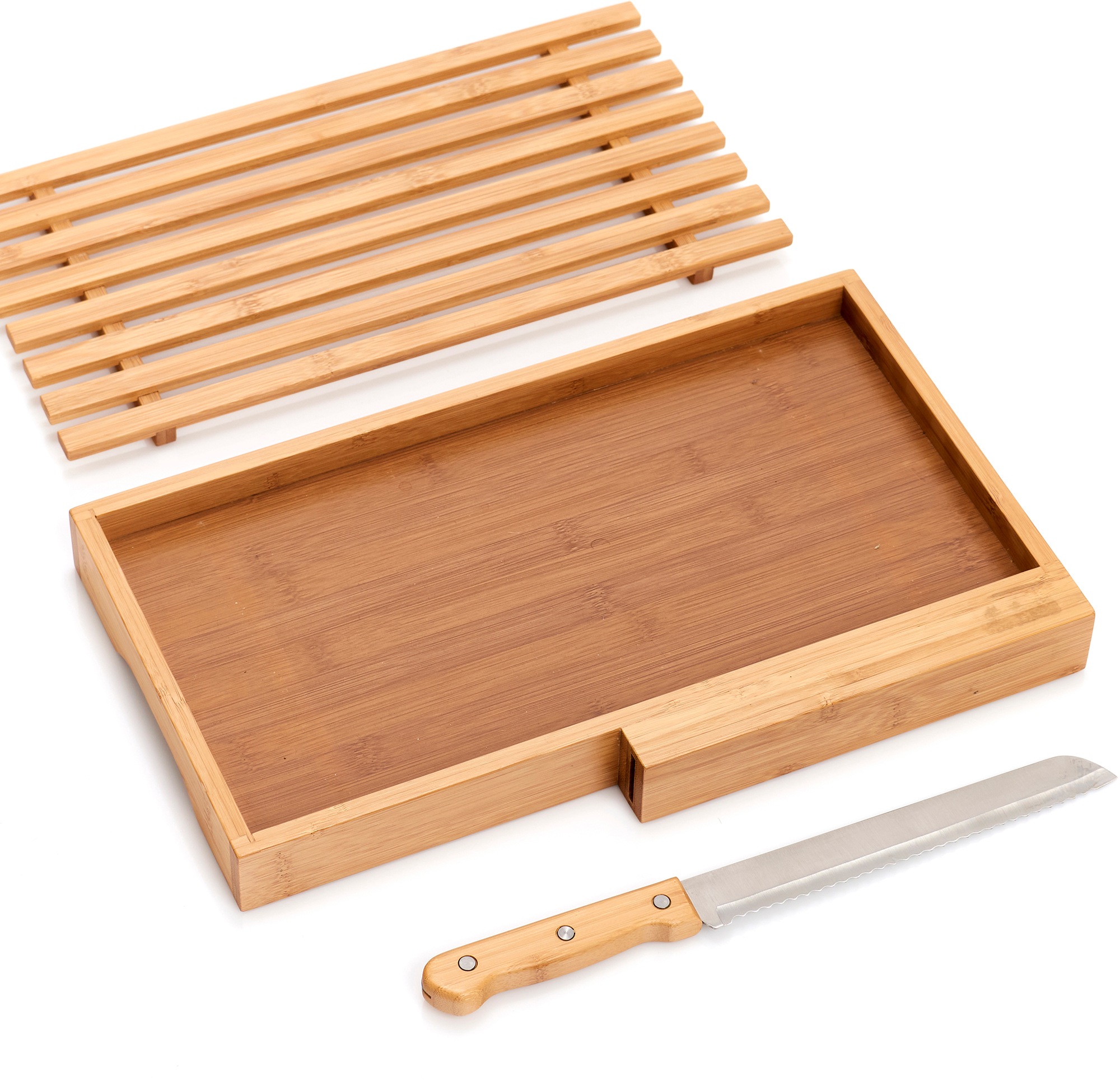 Zeller Present Brotschneidebrett Inklusive Brotmesser! günstig online kaufen