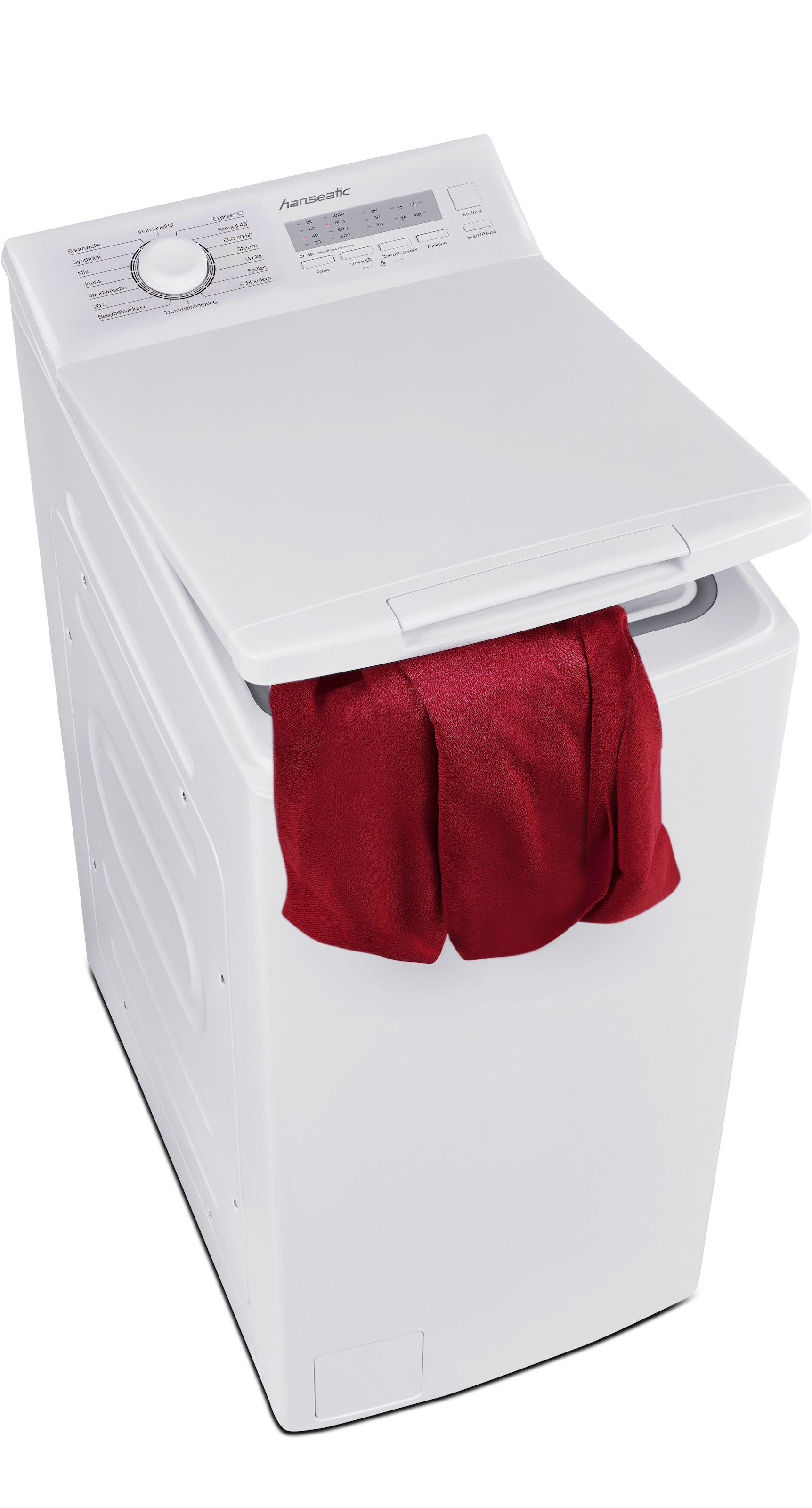 Hanseatic Waschmaschine Toplader »HTW510C«, 5,0 kg, 1000 U/min günstig online kaufen