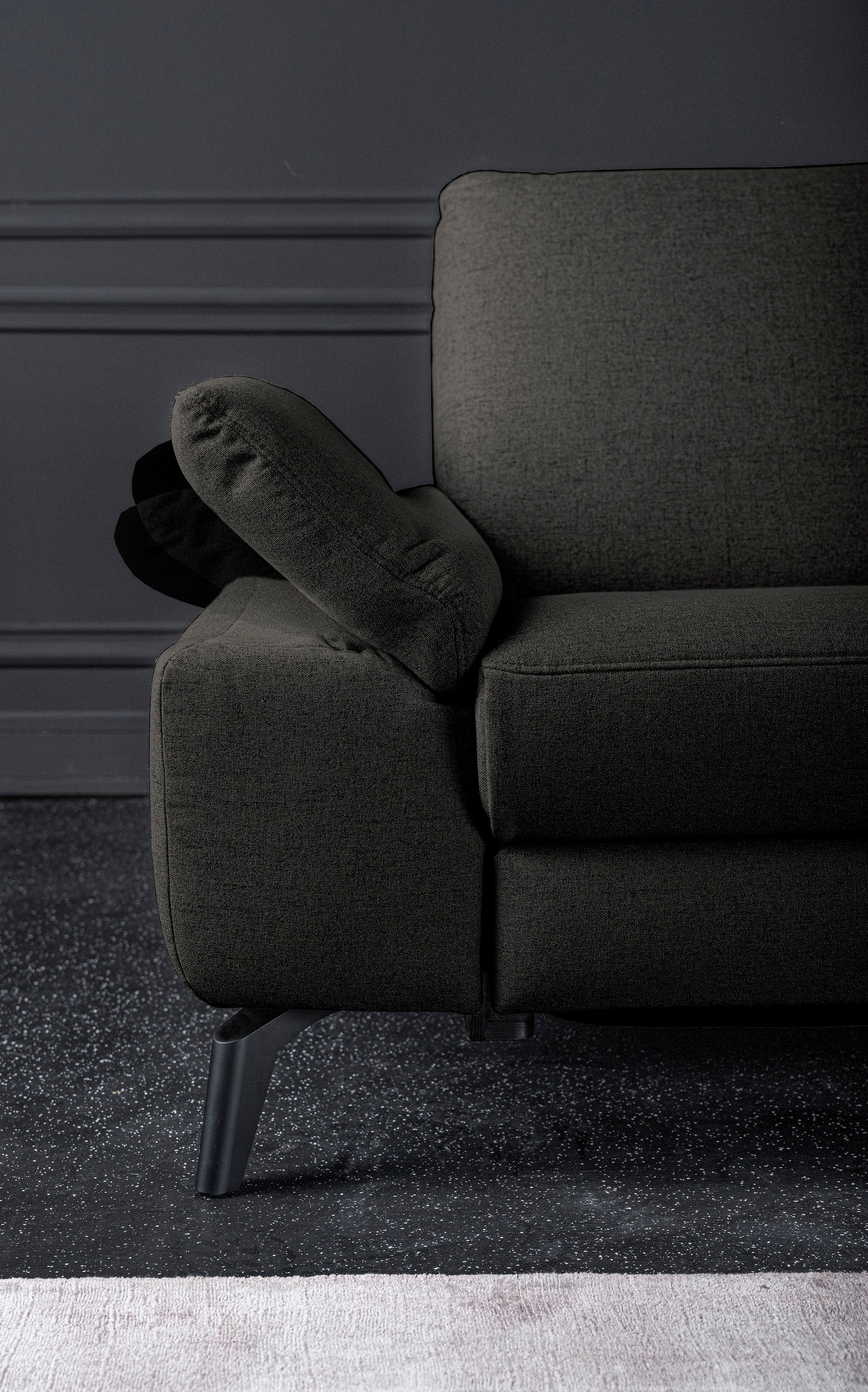 alina Ecksofa, inkl. Kopfstützen, wahlweise mit Relaxfunktion, Breite: 267 cm