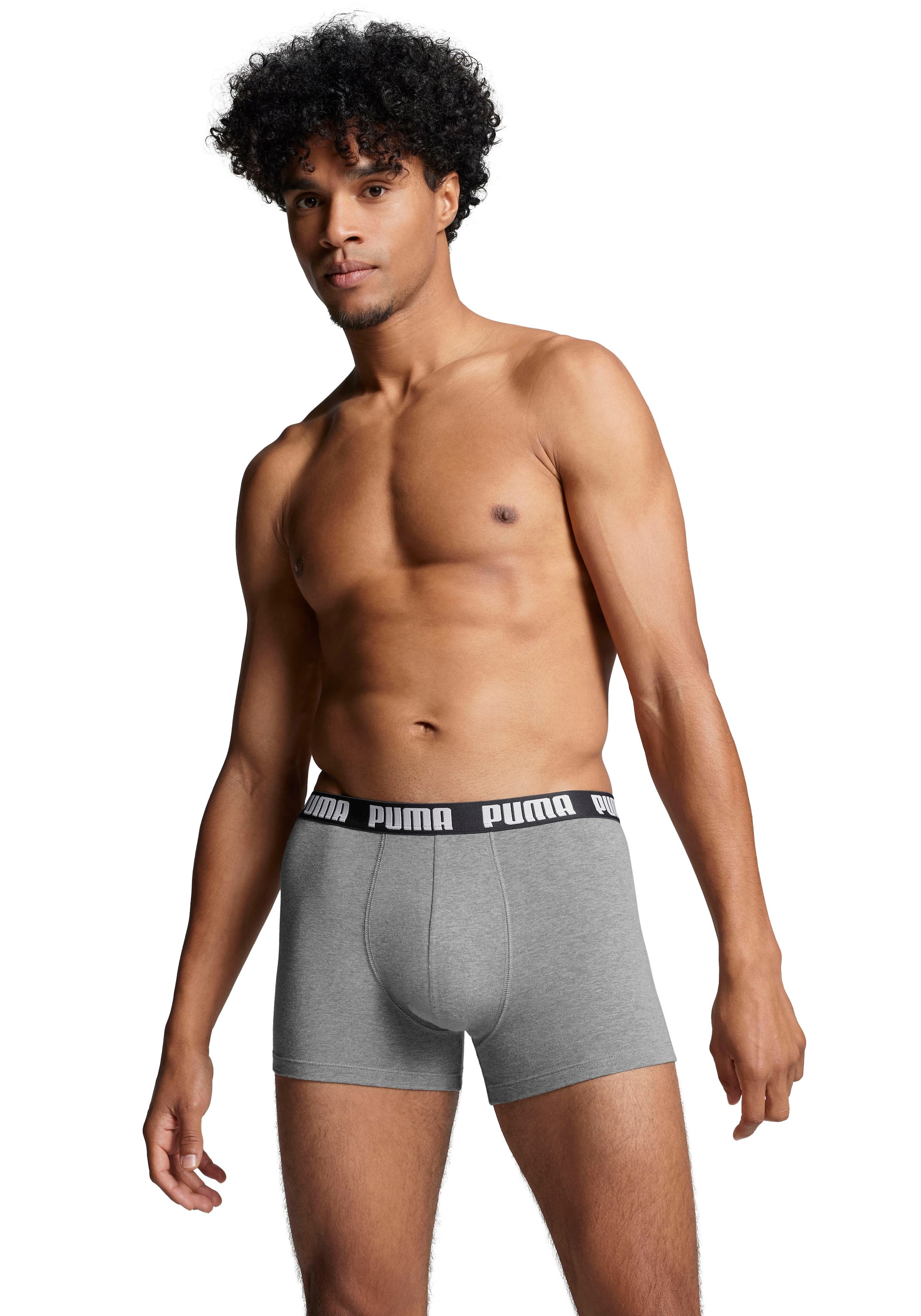 PUMA Boxershorts »PUMA MEN EVERYDAY BOXERS 3P«, (3er Pack), mit Komfortbund