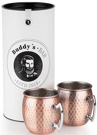 Buddy's Becher »Buddy´s Bar« Moscow Mule Becher, 500 ml, hochwert. Edelstah günstig online kaufen