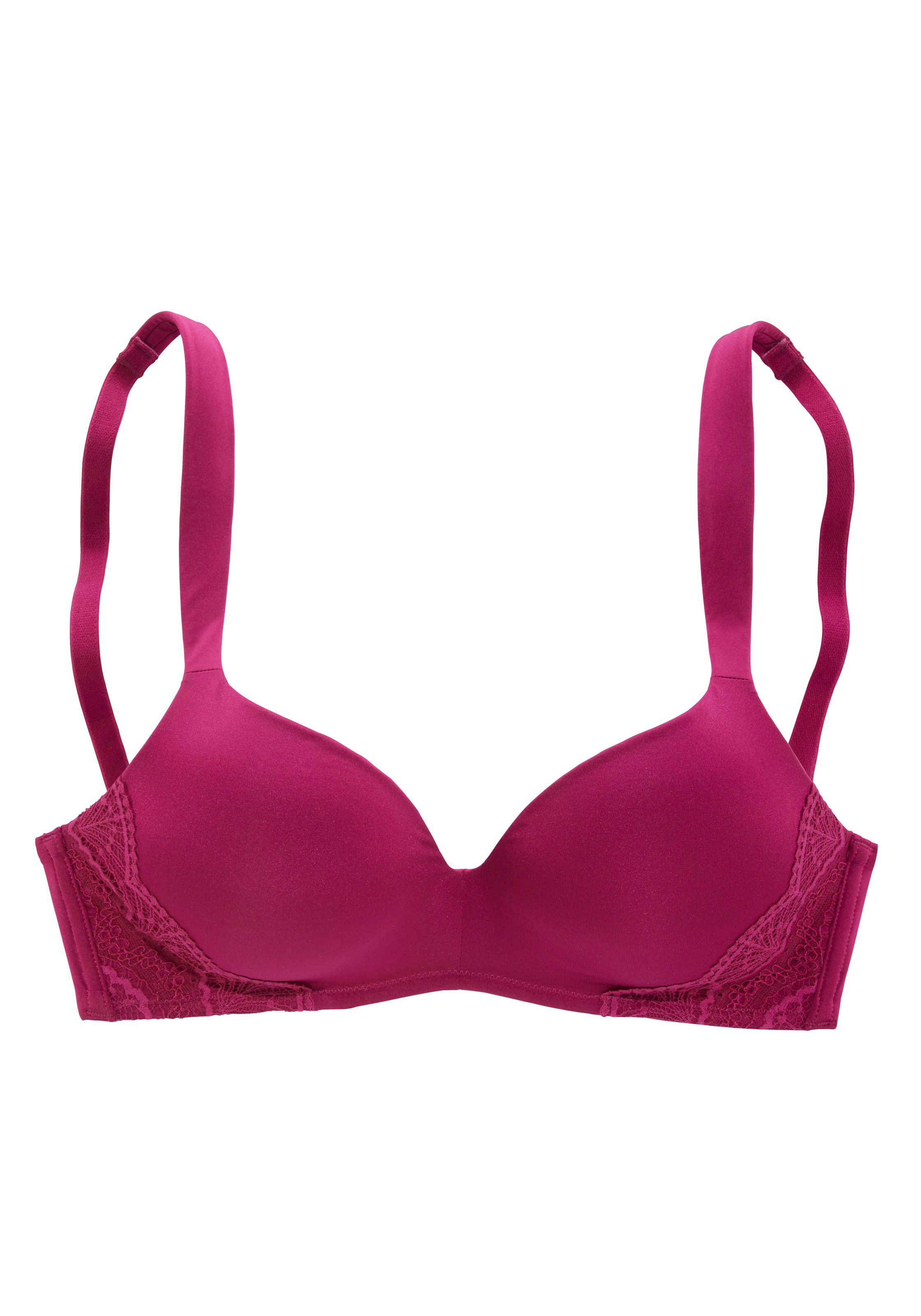 s.Oliver Bralette-BH »Pauline«, ohne Bügel, mit feiner Spitze verziert, Dessous