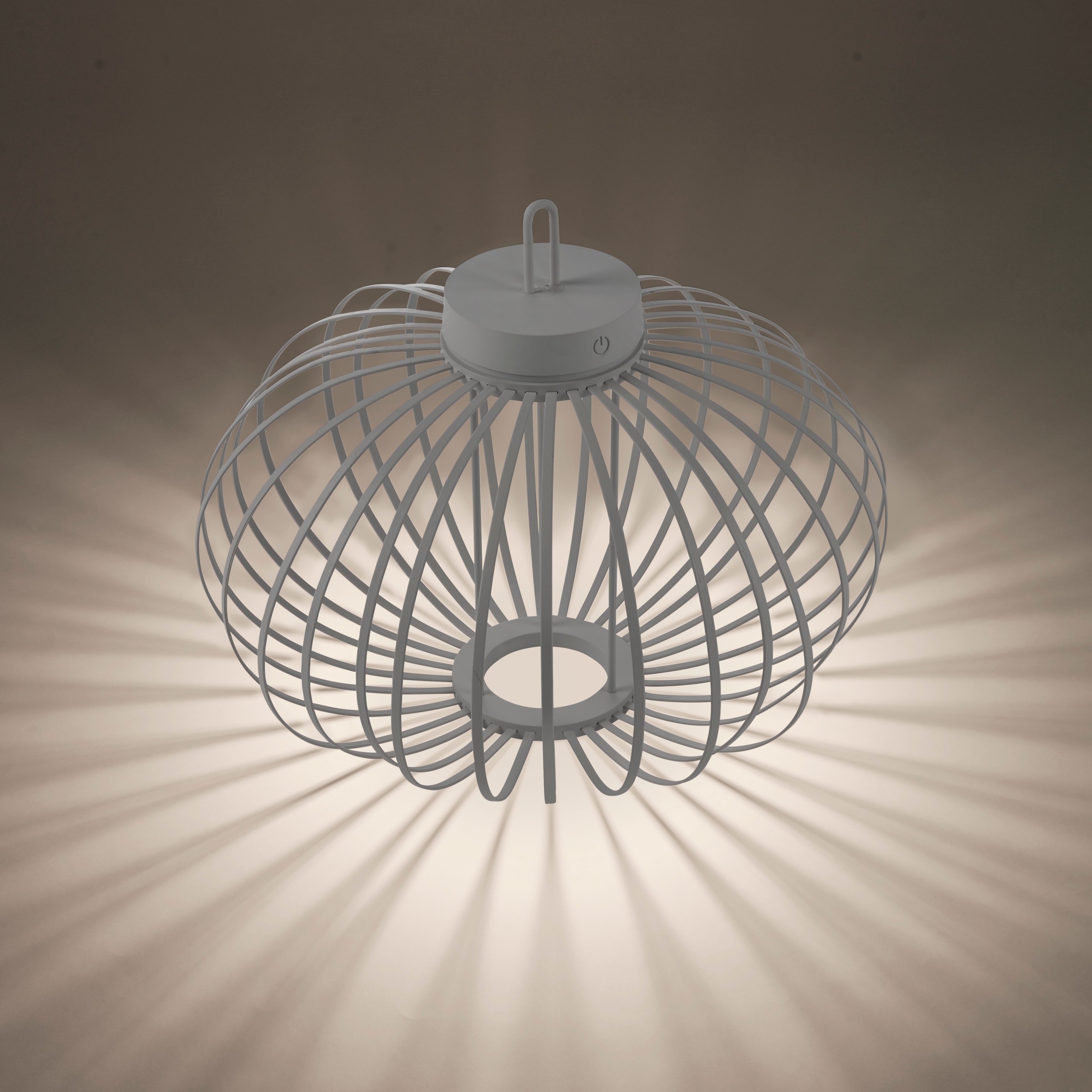 JUST LIGHT Pendelleuchte »AKUBA«, 1 flammig, Leuchtmittel LED-Modul | LED fest integriert, Akkuleuchte