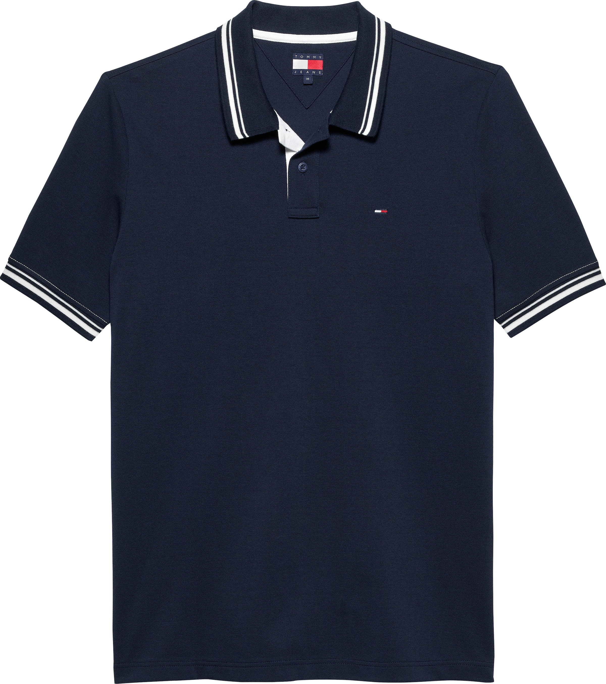 Tommy Jeans Poloshirt »TJM REG TIPPED POLO EXT«, Mit Rundhalsausschnitt