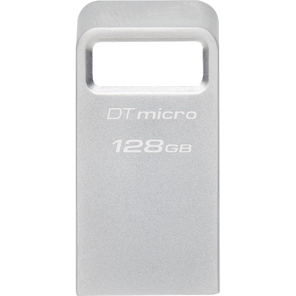Kingston USB-Stick »DATATRAVELER® MICRO 128GB«, (USB 3.2 Lesegeschwindigkeit 200 MB/s)