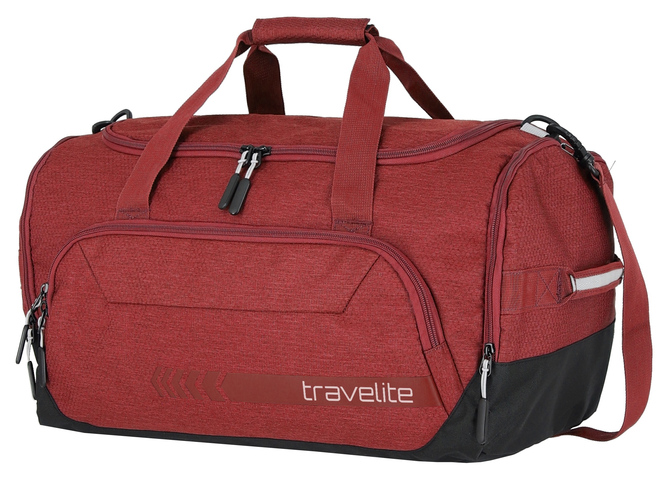 travelite Reisetasche »KICK OFF, verschiedene Größen und Farben«, Reisegepäck Sporttasche Freizeittasche mit Aufsteckfunktion